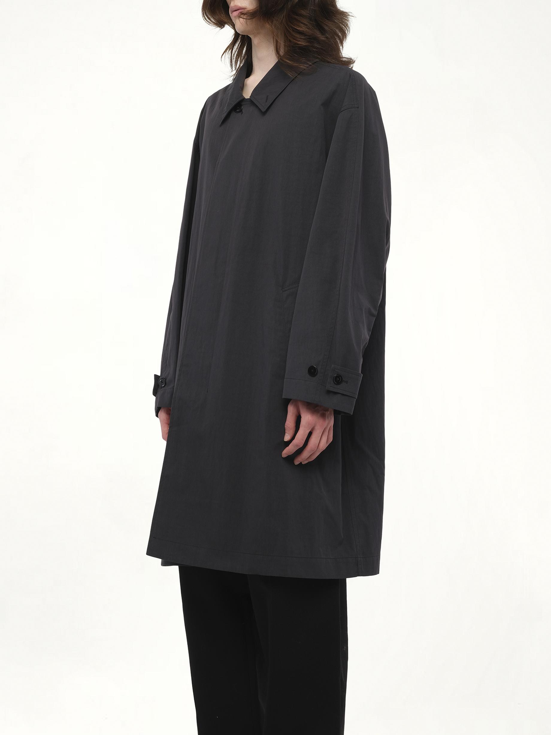 【新品タグ付】LEMAIRE SUIT COAT（BLACK）サイズ46 Unisex Belted Double-Breasted Silk Jacket – La Garçonne
