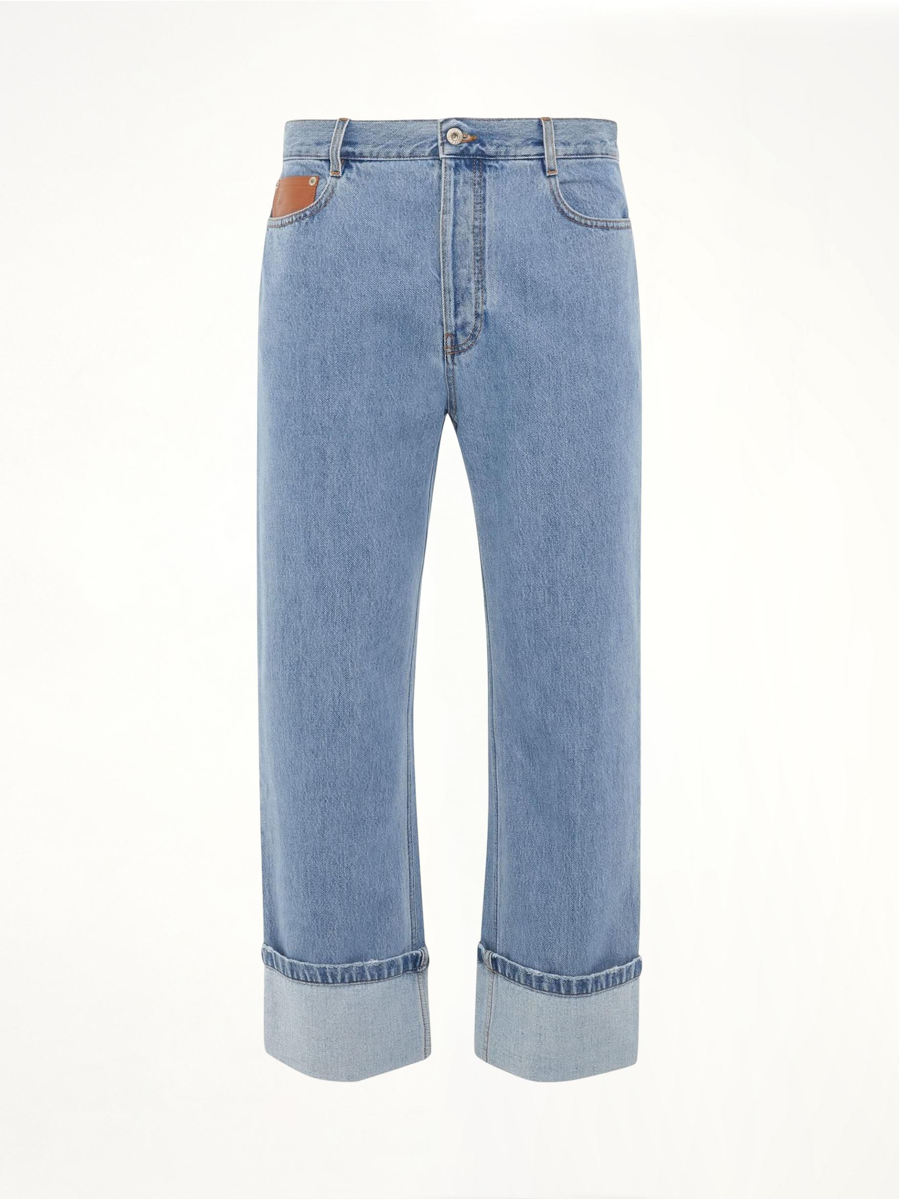 Loewe Fisherman Turn Up Jeans in Blue for Men | Lyst