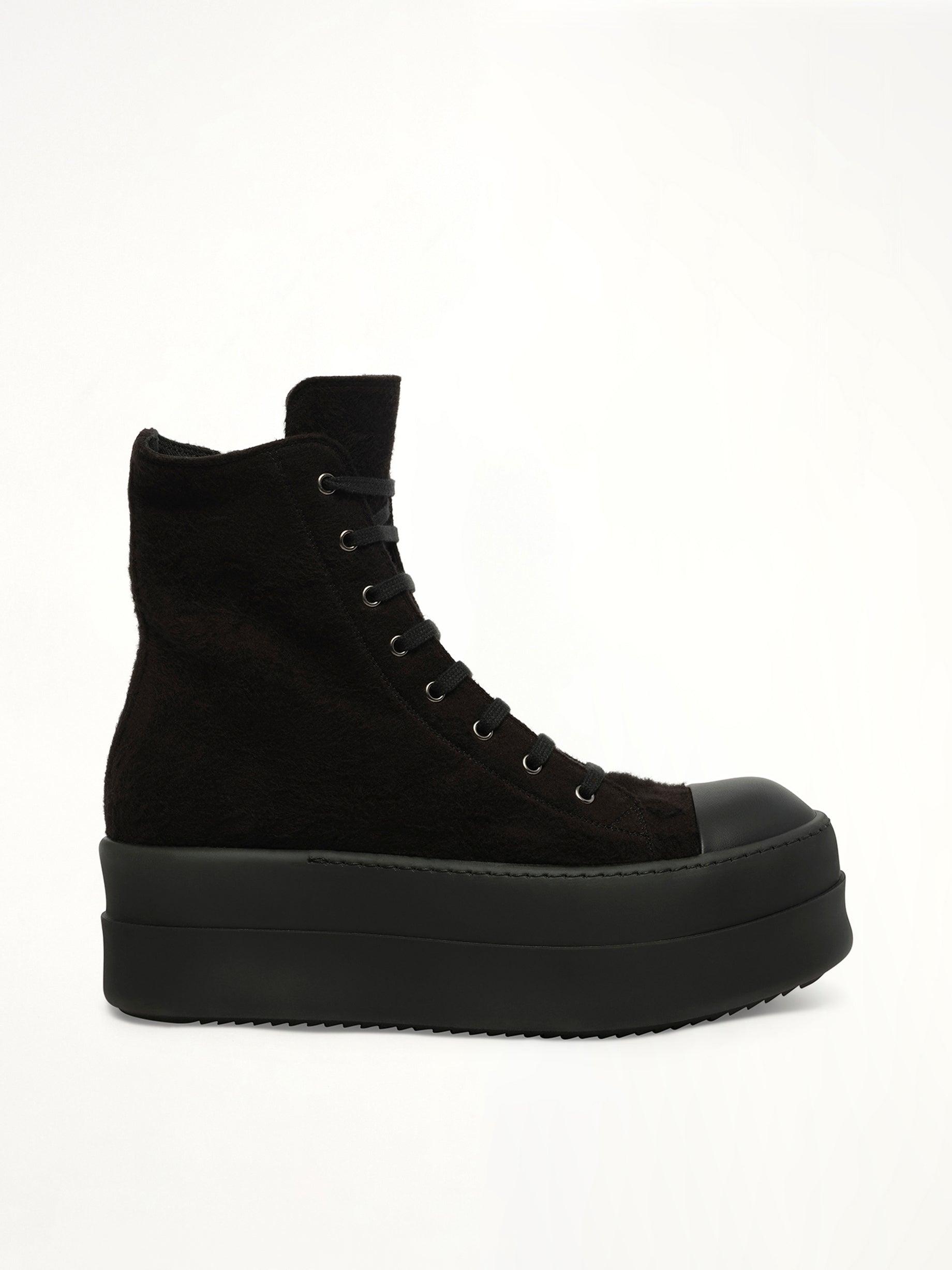 Rick Owens Double Bumper Sneaker in Black for Men | Lyst