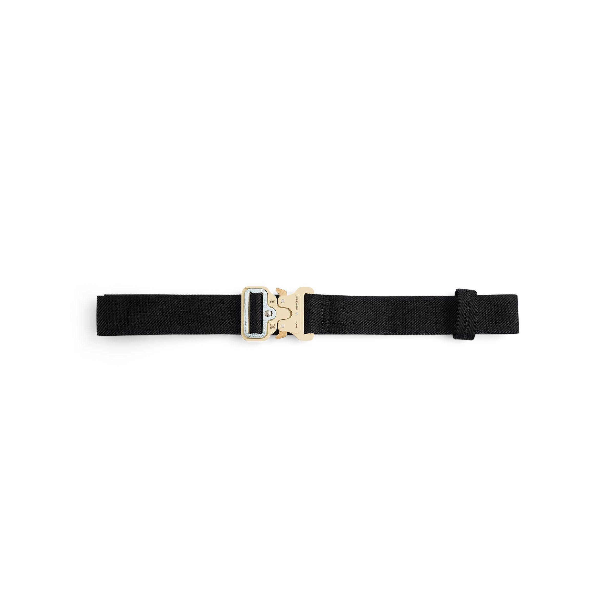 1017 ALYX 9SM Classic Rollercoaster Buckle Belt In Tan/black for