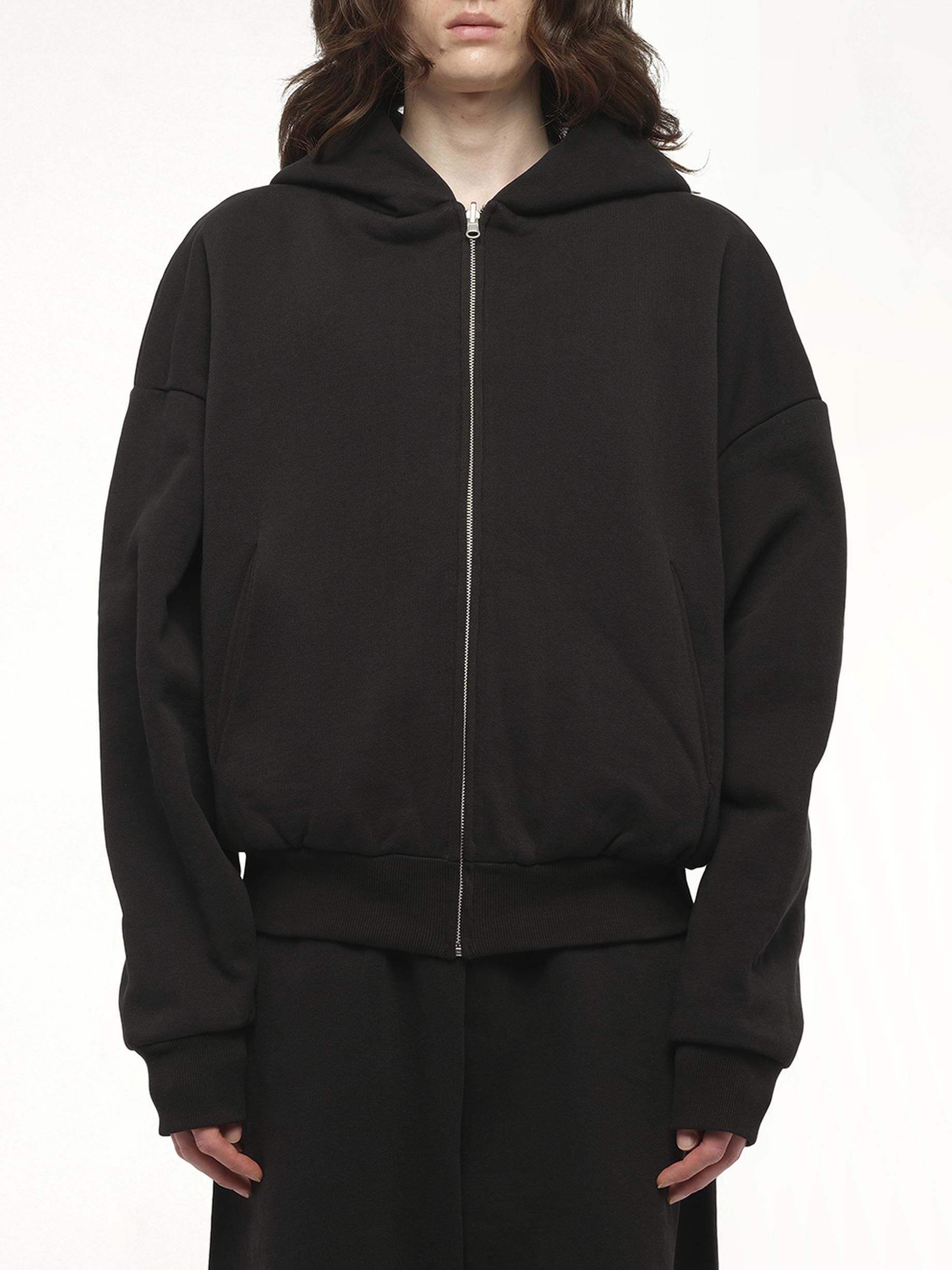 【格安】entire studios hoodie ENTIRE STUDIOS zip-fastening Cotton Hoodie | Black | FARFETCH