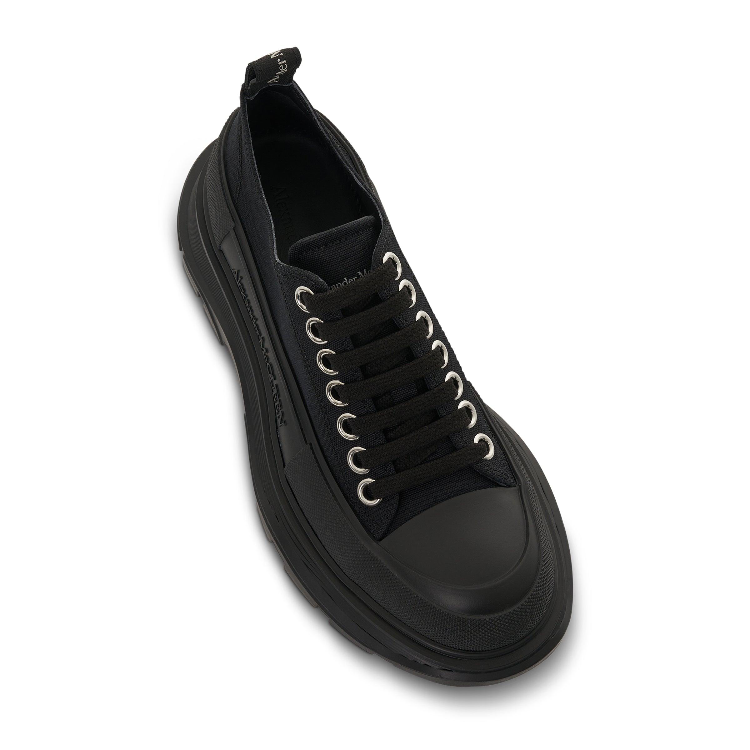 Black canvas lace up shoes sales