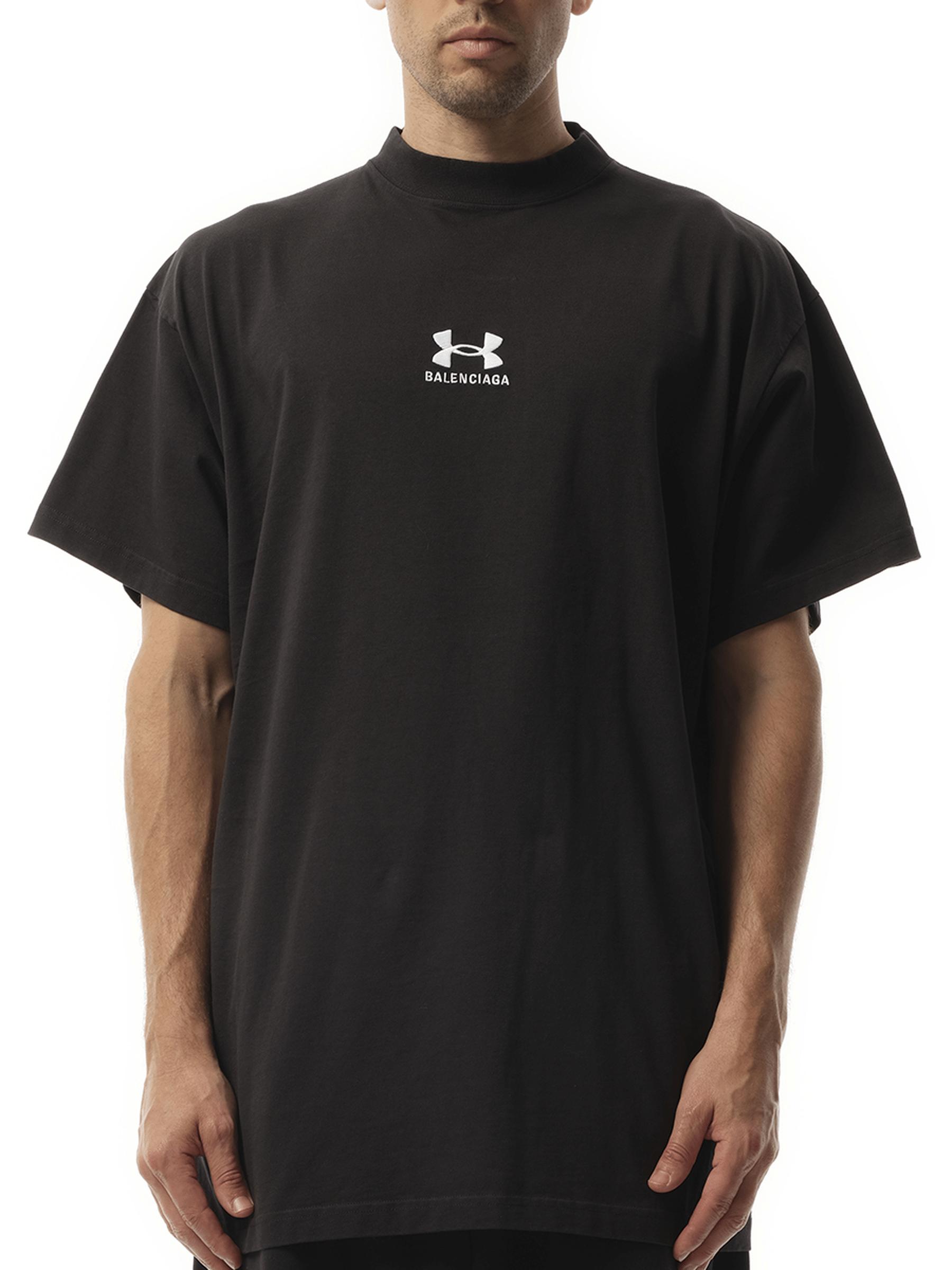 Balenciaga Under Armour Oversized T-Shirt, Short Sleeves, 100