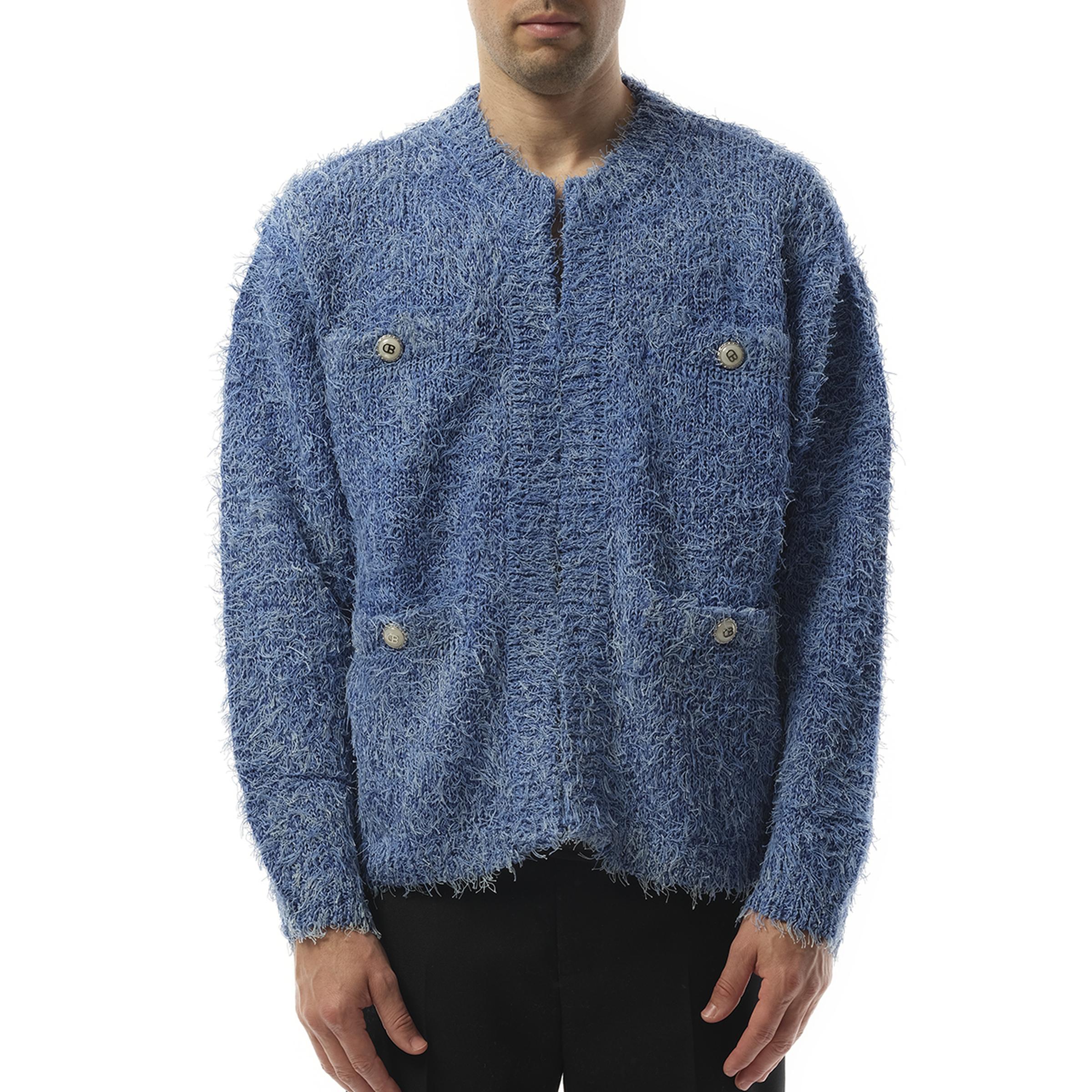 トップス doublet TWEED KNIT CARDIGAN TWEED KNIT CARDIGAN | doublet (Women)/ダブレット