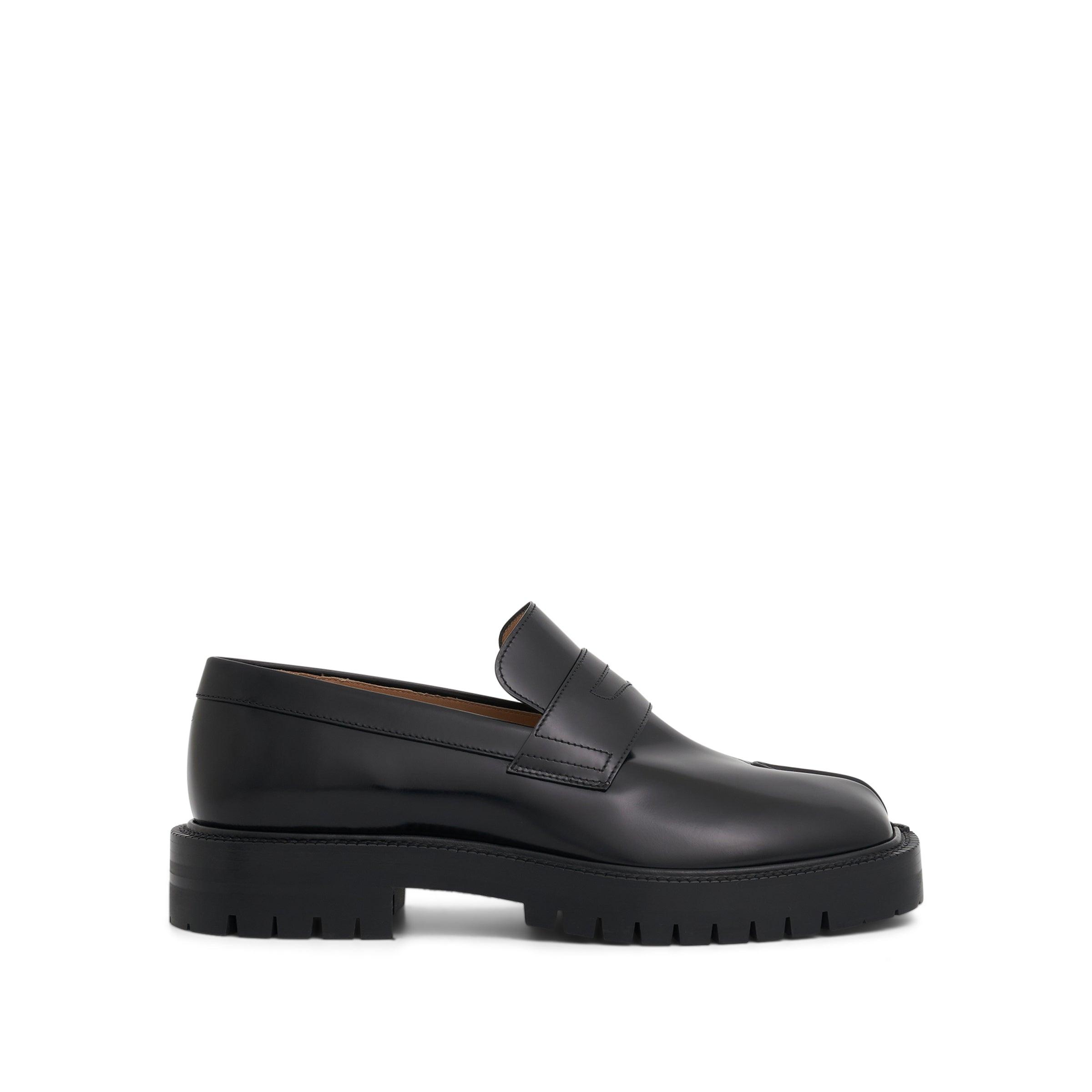 Maison Margiela Tabi Loafers Chunky Sole In Black for Men | Lyst