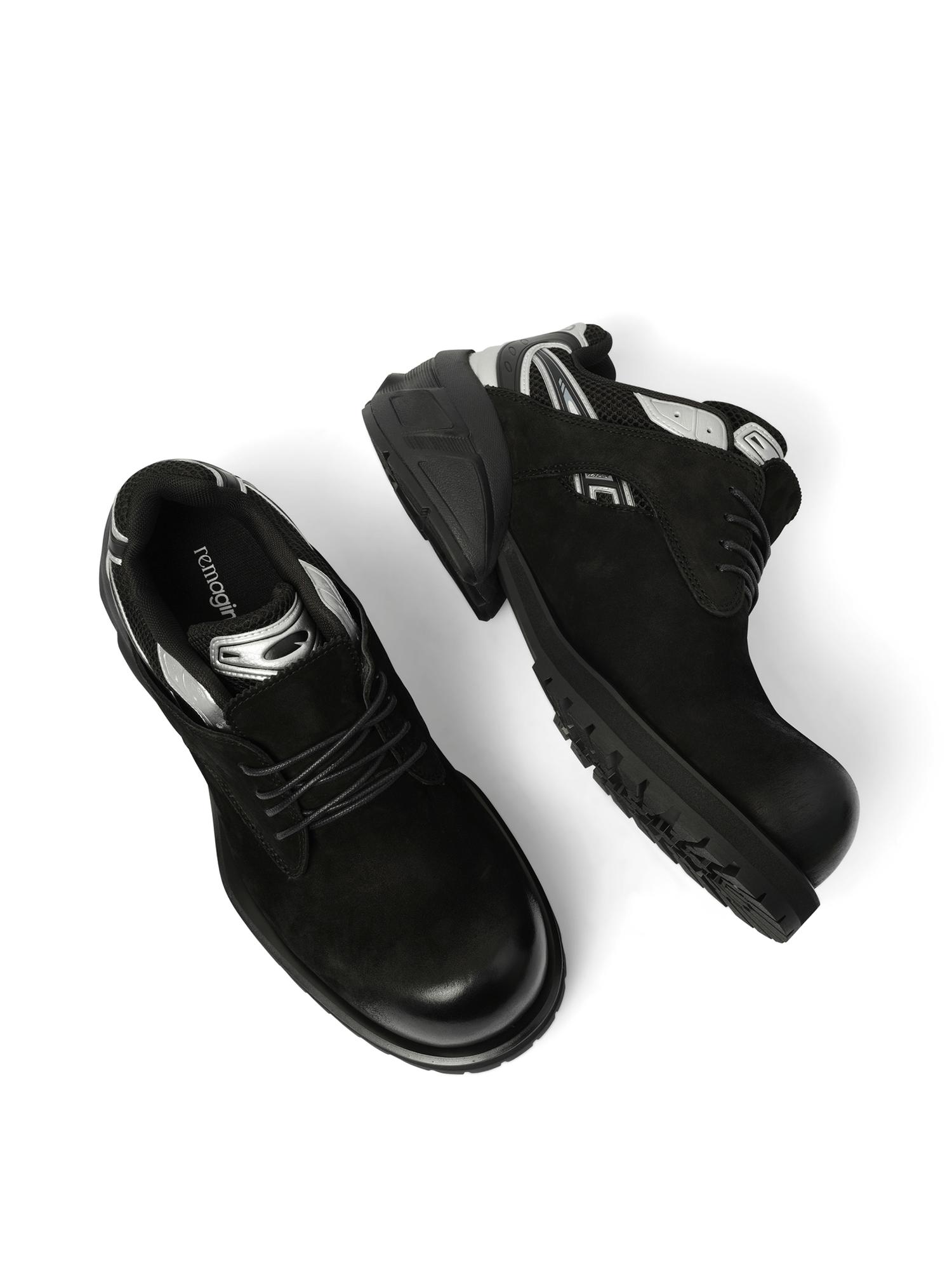 Remagine - hybrid derby shoes “starting blocks”-Black S