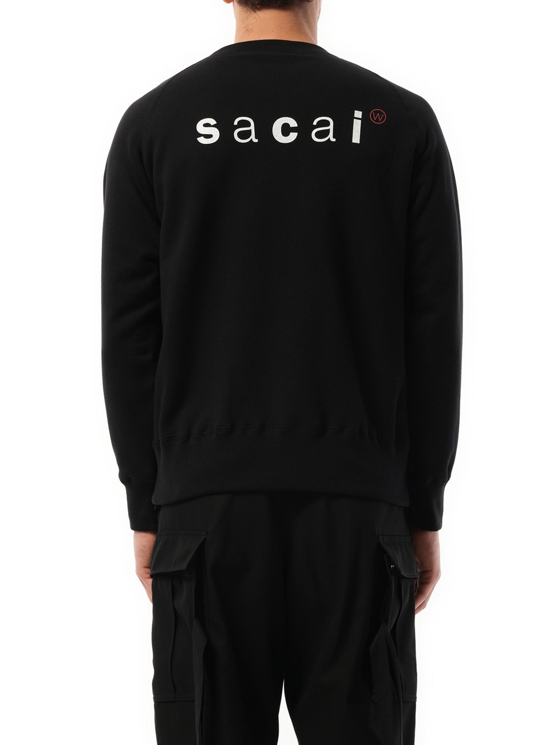 WTAPS SACAI WTAPS SACAI/Print Pullover / SWEATER/黒3 Print