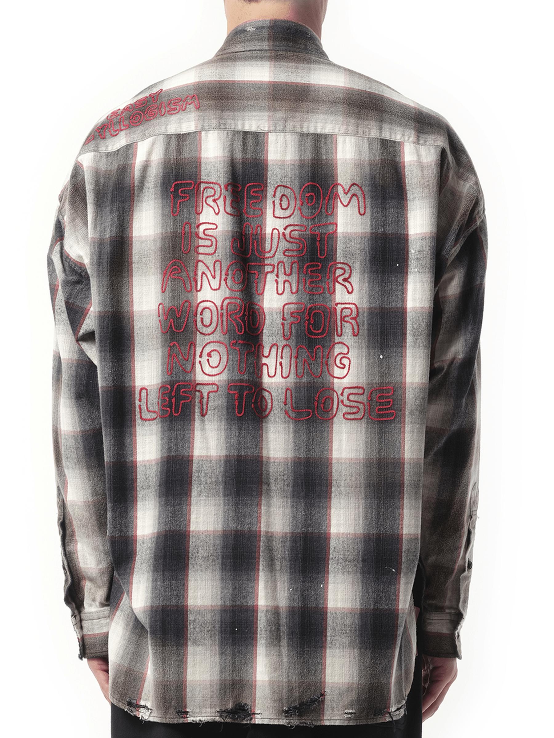 Maison Mihara Yasuhiro Vintage Like Check L/S Shirt, Long