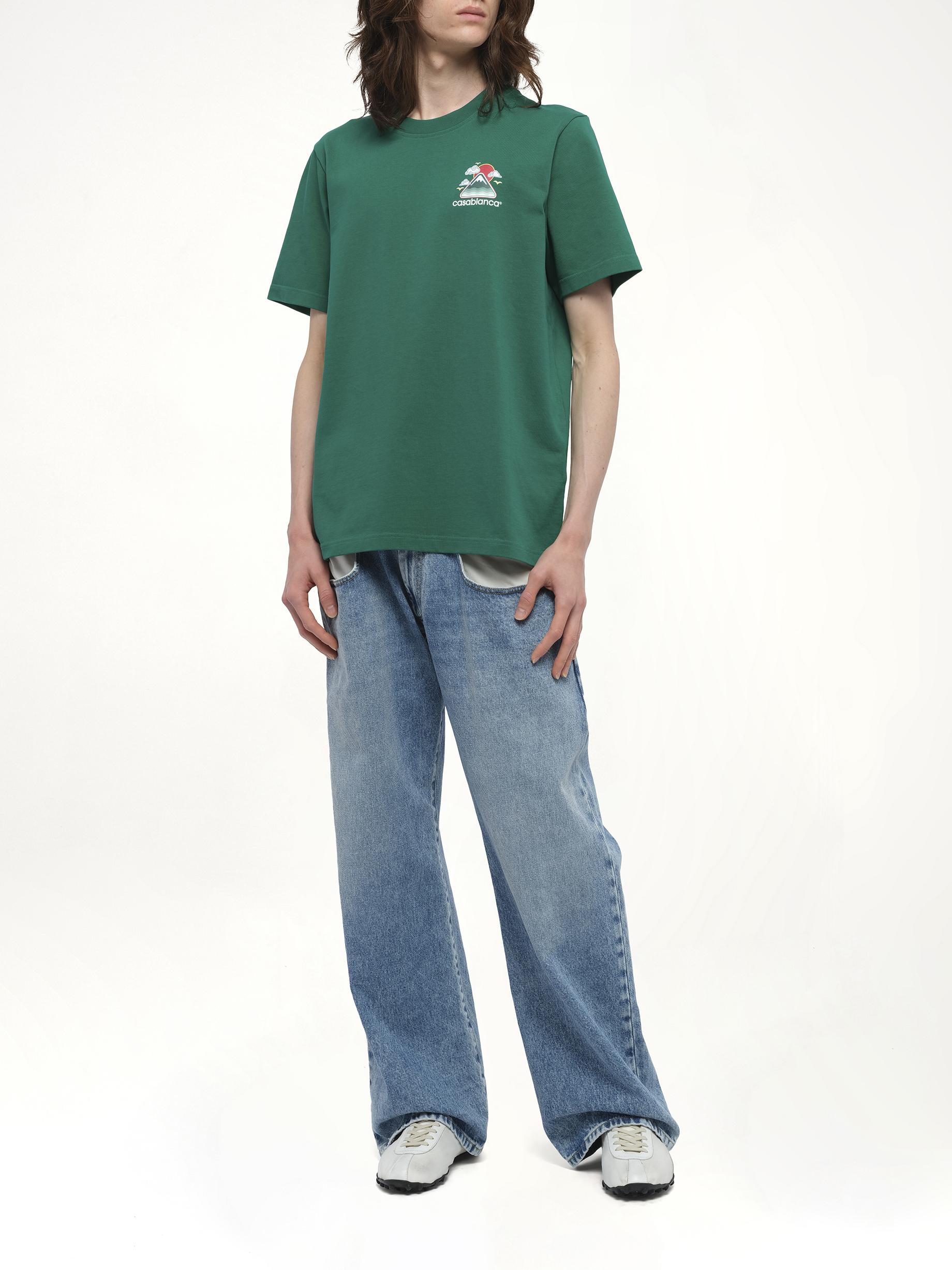 Green CASABLANCA T-shirts for Men | Lyst