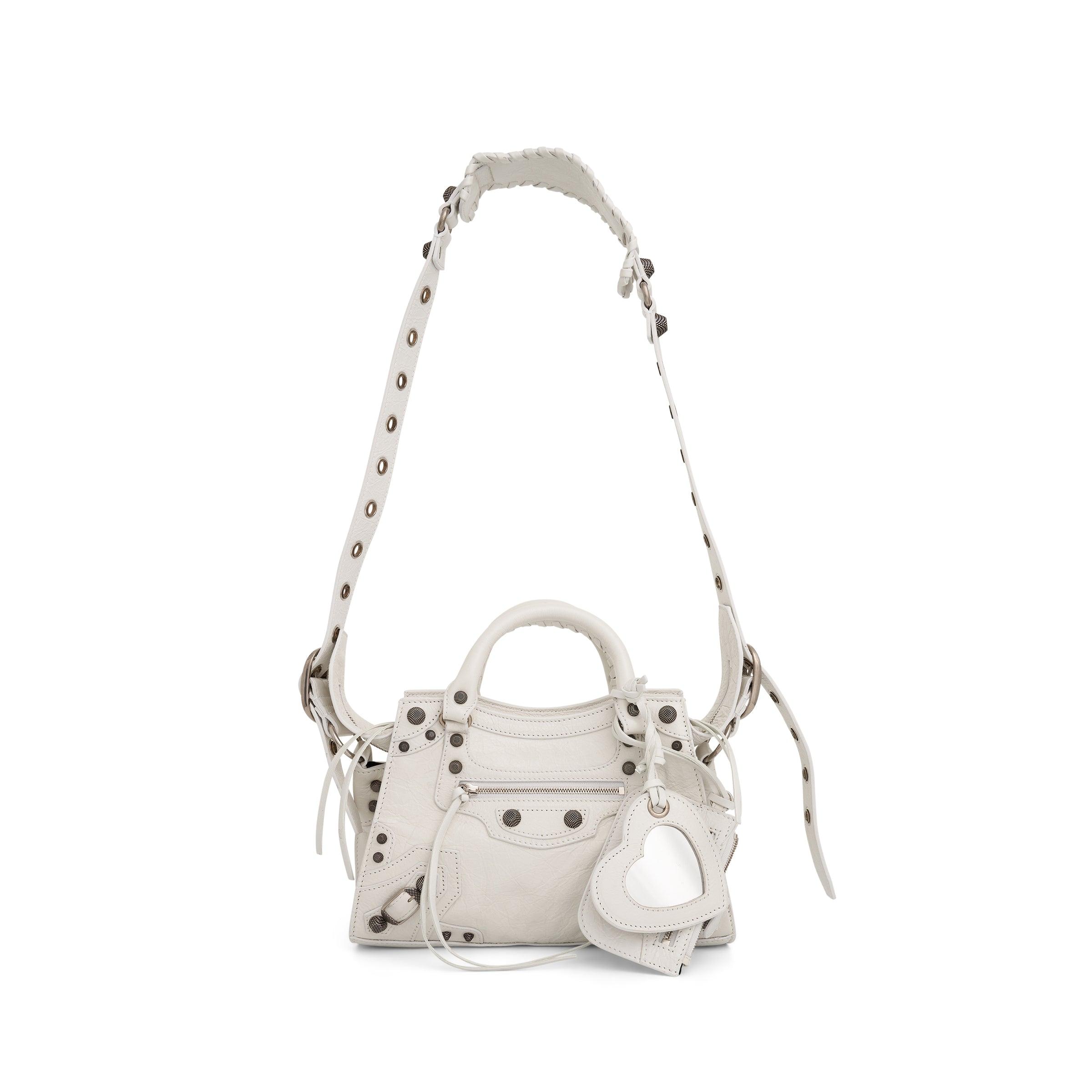 Balenciaga Women's Neo Cagole Xs Handbag - Optic White