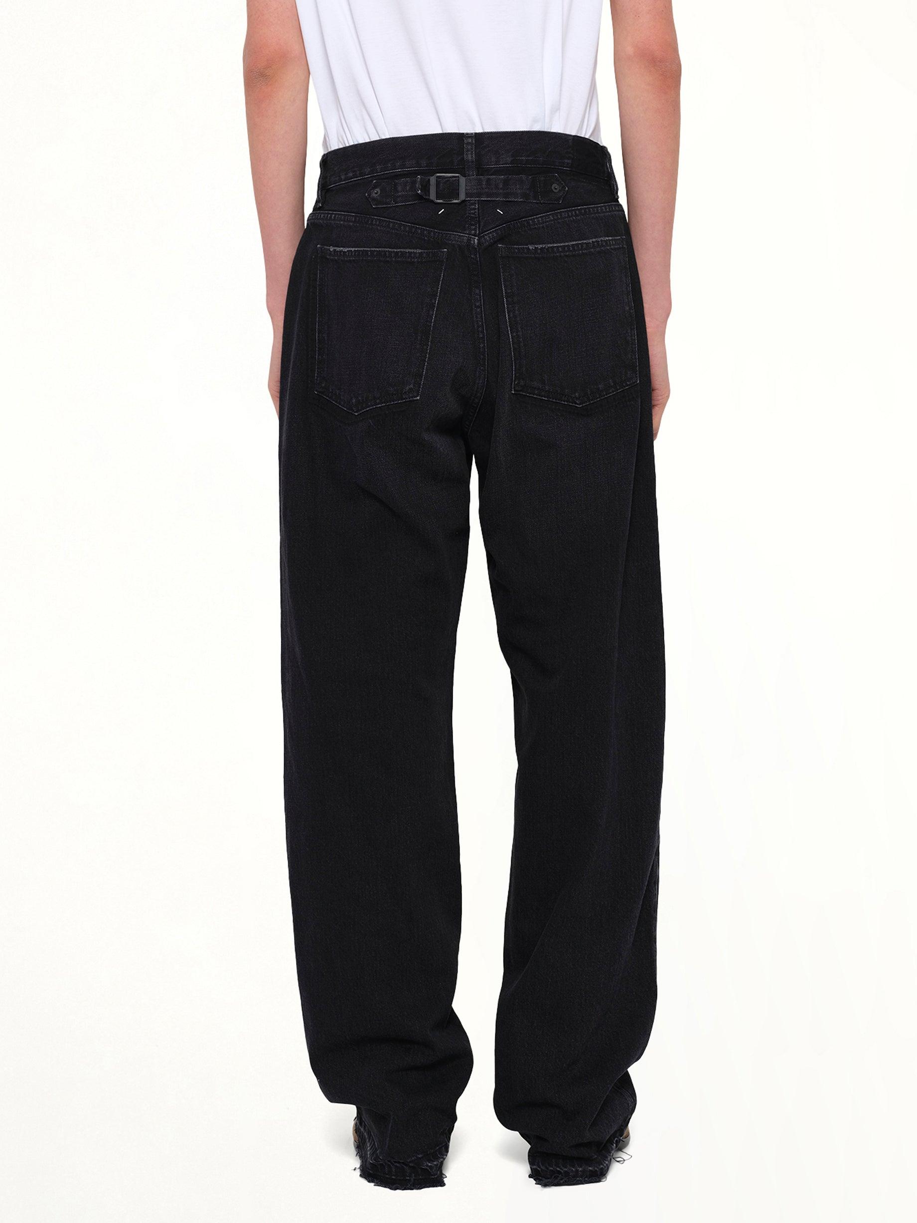 Maison Margiela 14 Oz Selvedge Denim Pants in Black for Men | Lyst