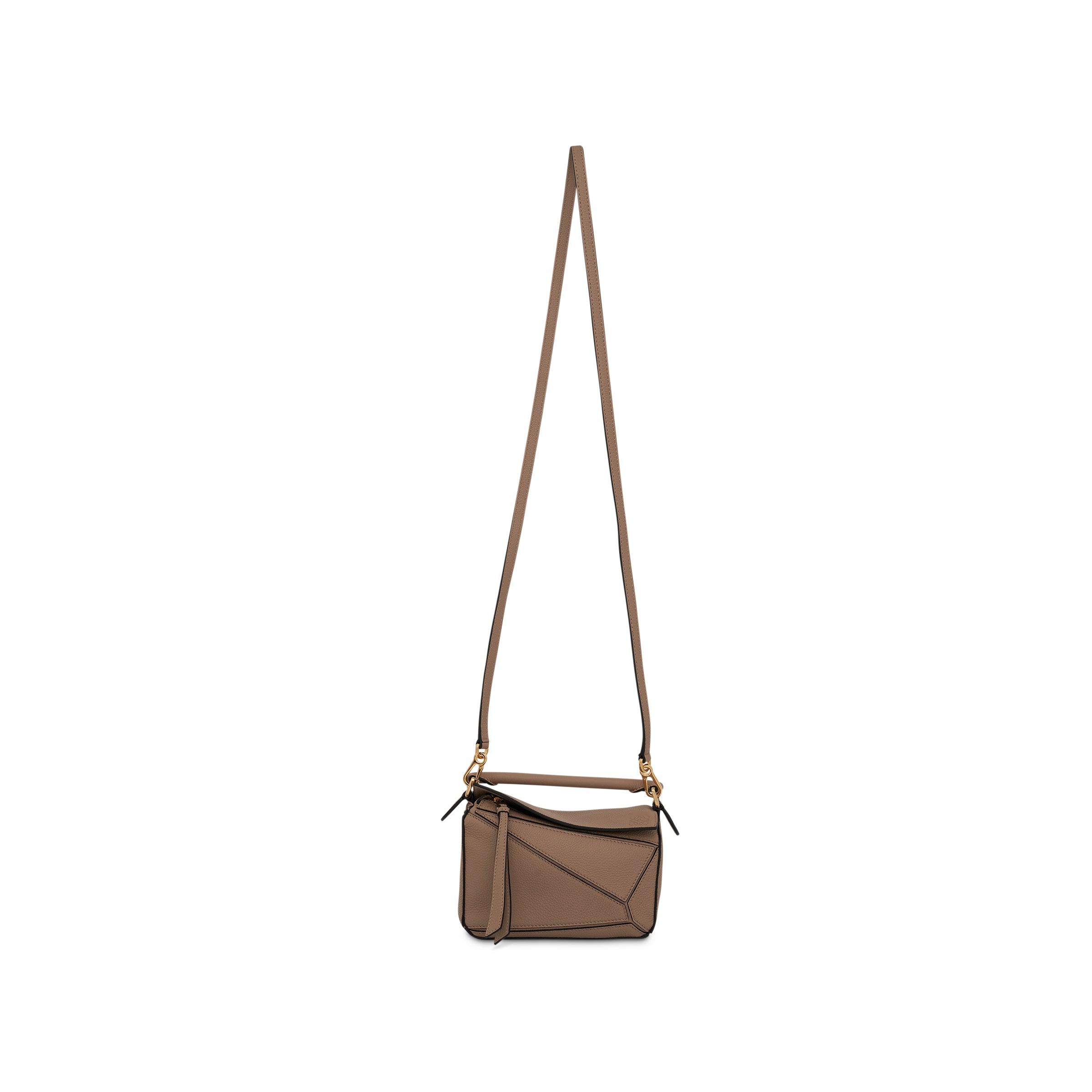 Small Puzzle bag in soft grained calfskin Sand - LOEWE