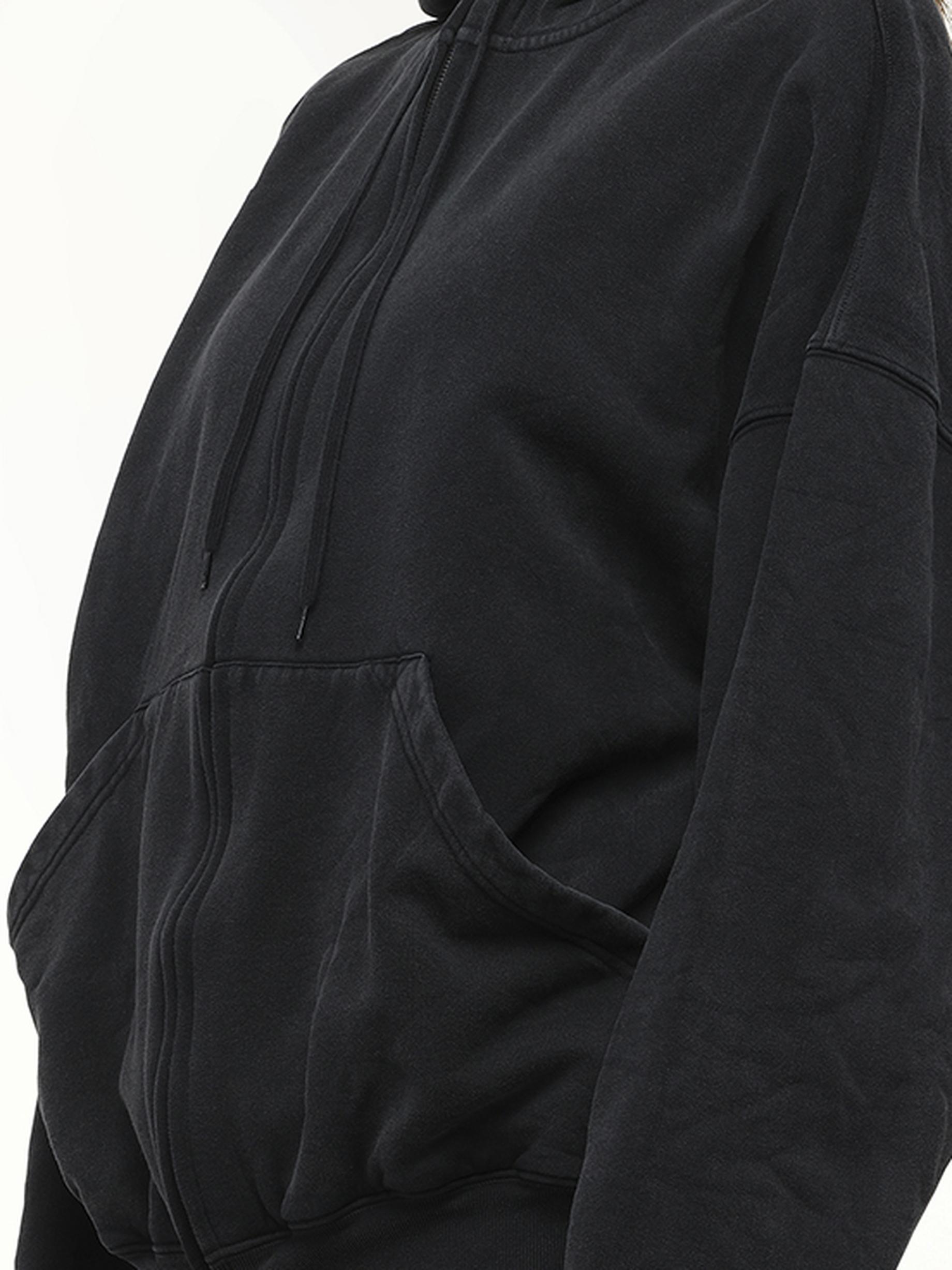 Balenciaga Belleville Large Zip-Up Hoodie, 100% Cotton in Black | Lyst Balenciaga Belleville Large Zip-Up Hoodie, 100% Cotton in Black | Lyst