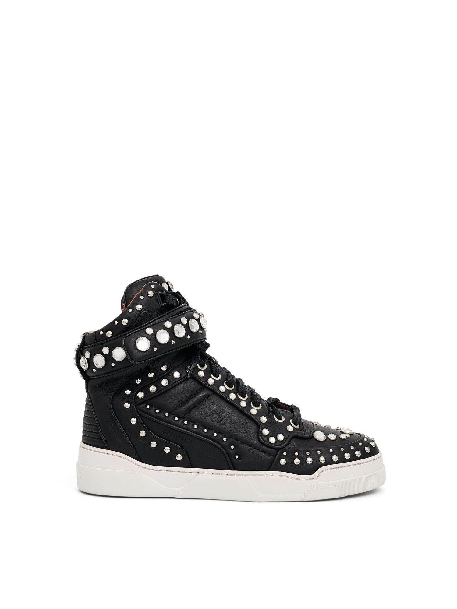 Givenchy Tyson Studs Sneakers, 100% Rubber in Black | Lyst
