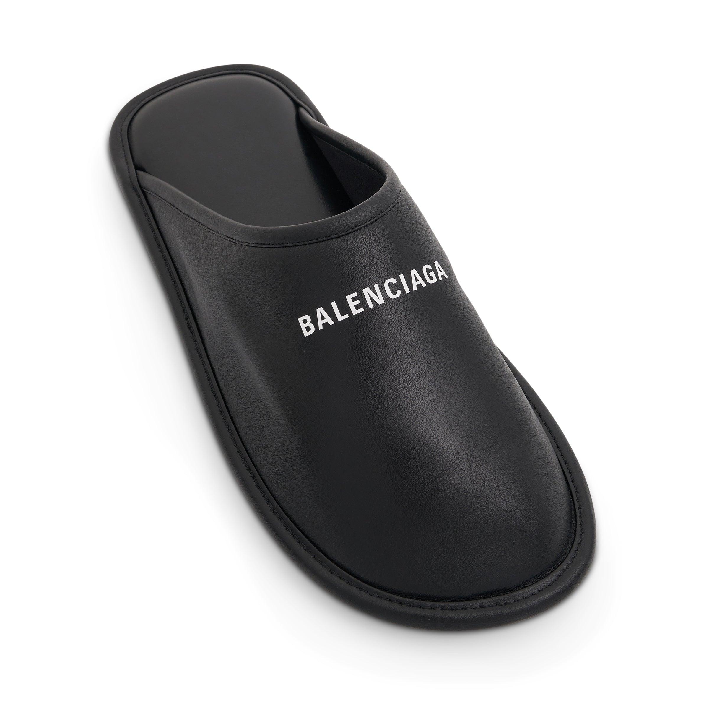 Balenciaga Home Slippers In Black/white for Men | Lyst