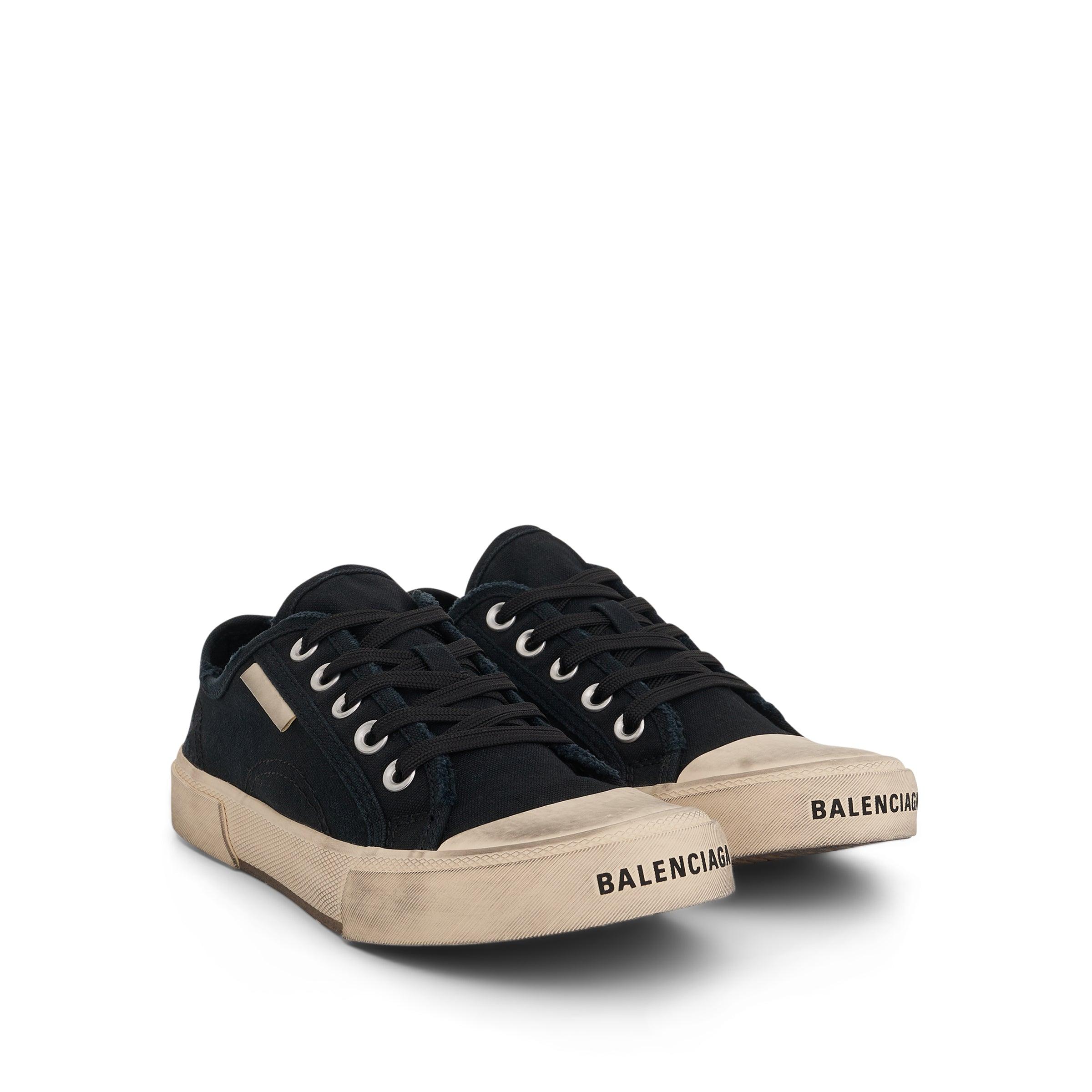 Skyldfølelse parti fællesskab Balenciaga Paris Low Top Sneakers In Black/white in Blue | Lyst