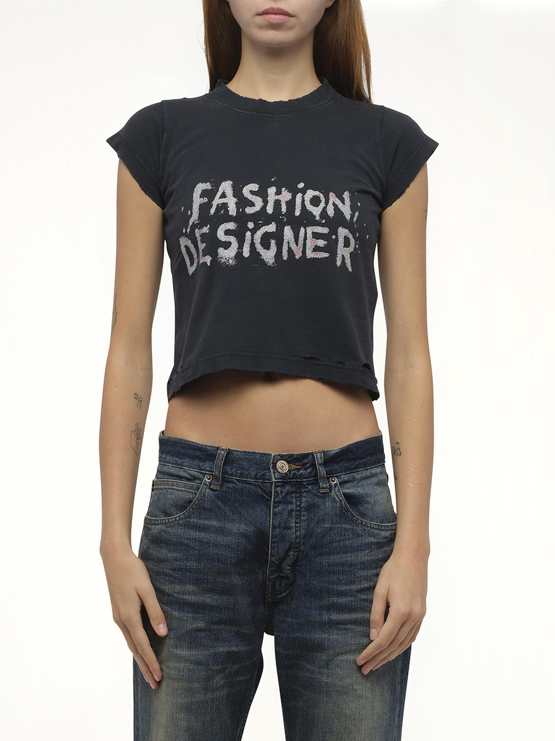 トップス 22aw BALENCIAGA Shrunk T-Shirt eCom-807341TSVC51041_F.jpg?v=3