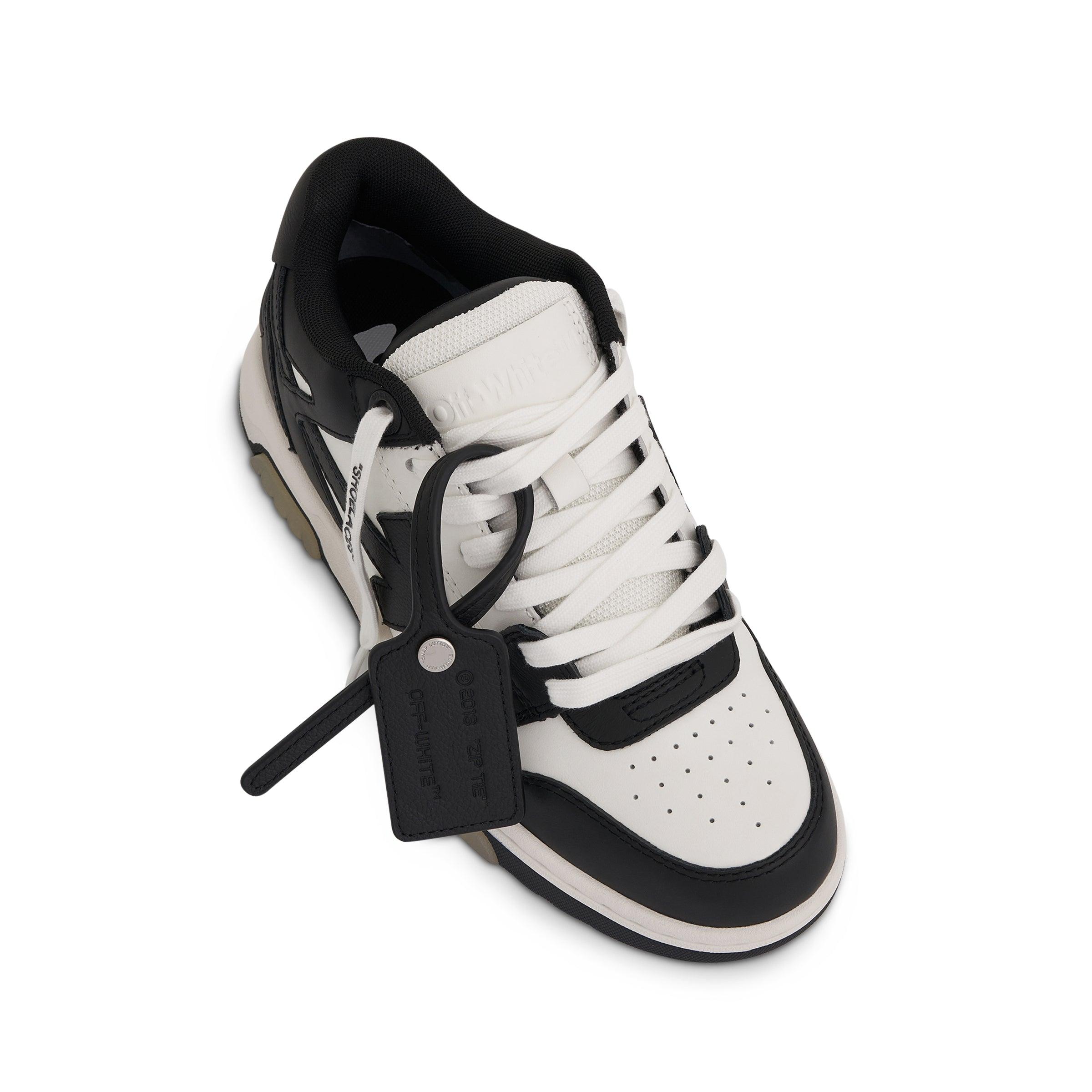 teenager Efterligning gøre det muligt for Off-White c/o Virgil Abloh Out Of Office Leather Sneaker In Black/white |  Lyst