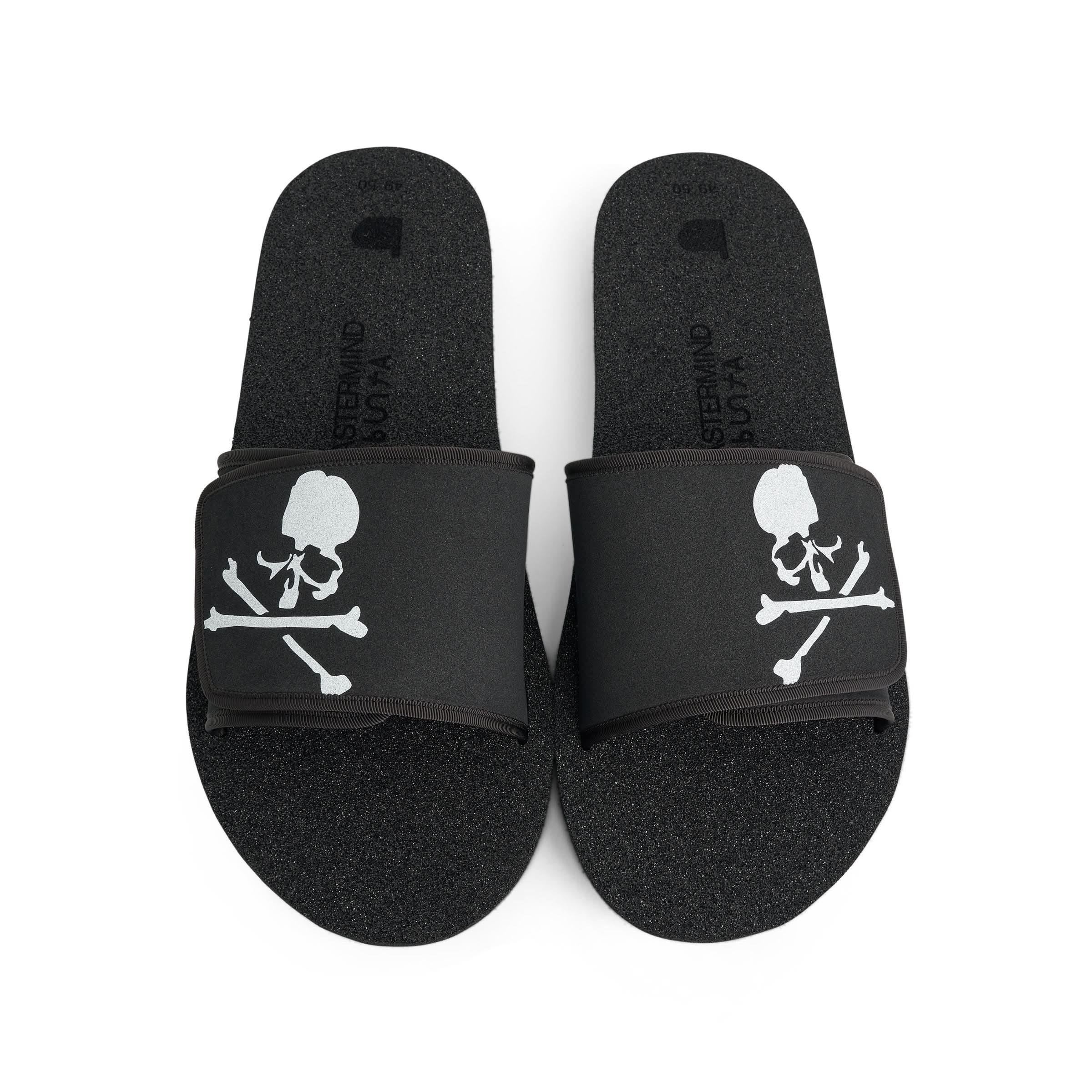 Mastermind Japan World X Buntaro Slide Sandals, 100% Rubber