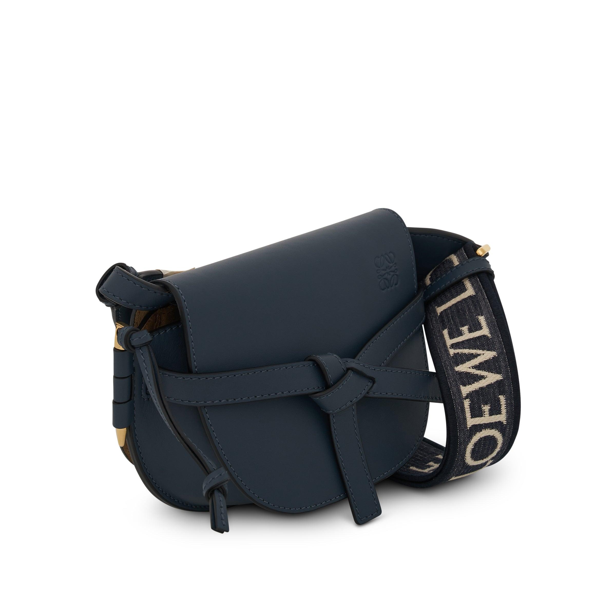 Loewe Mini Gate Dual Bag Black