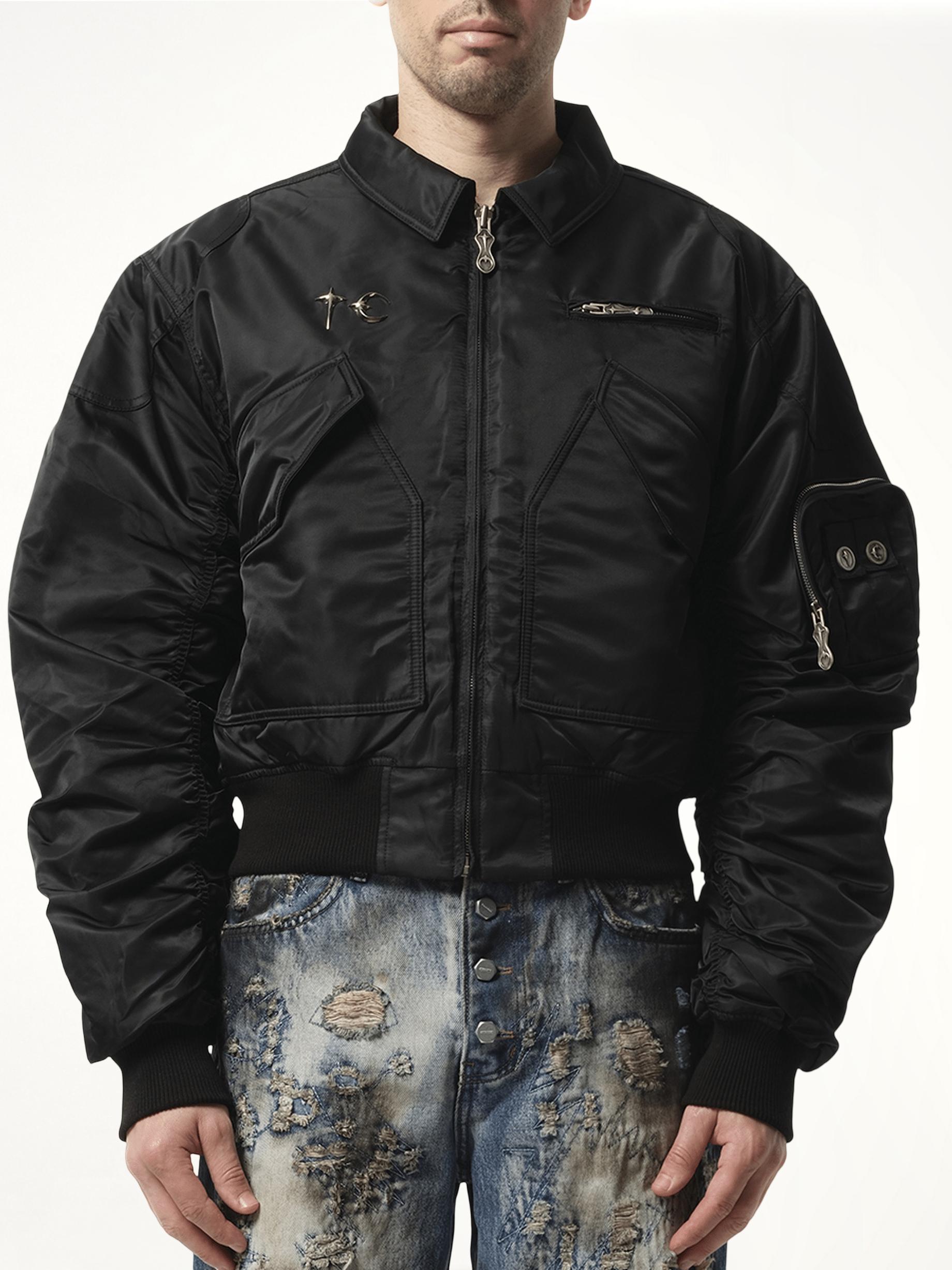 THUG CLUB A Wingless Bird Jacket in Black for Men | Lyst UK