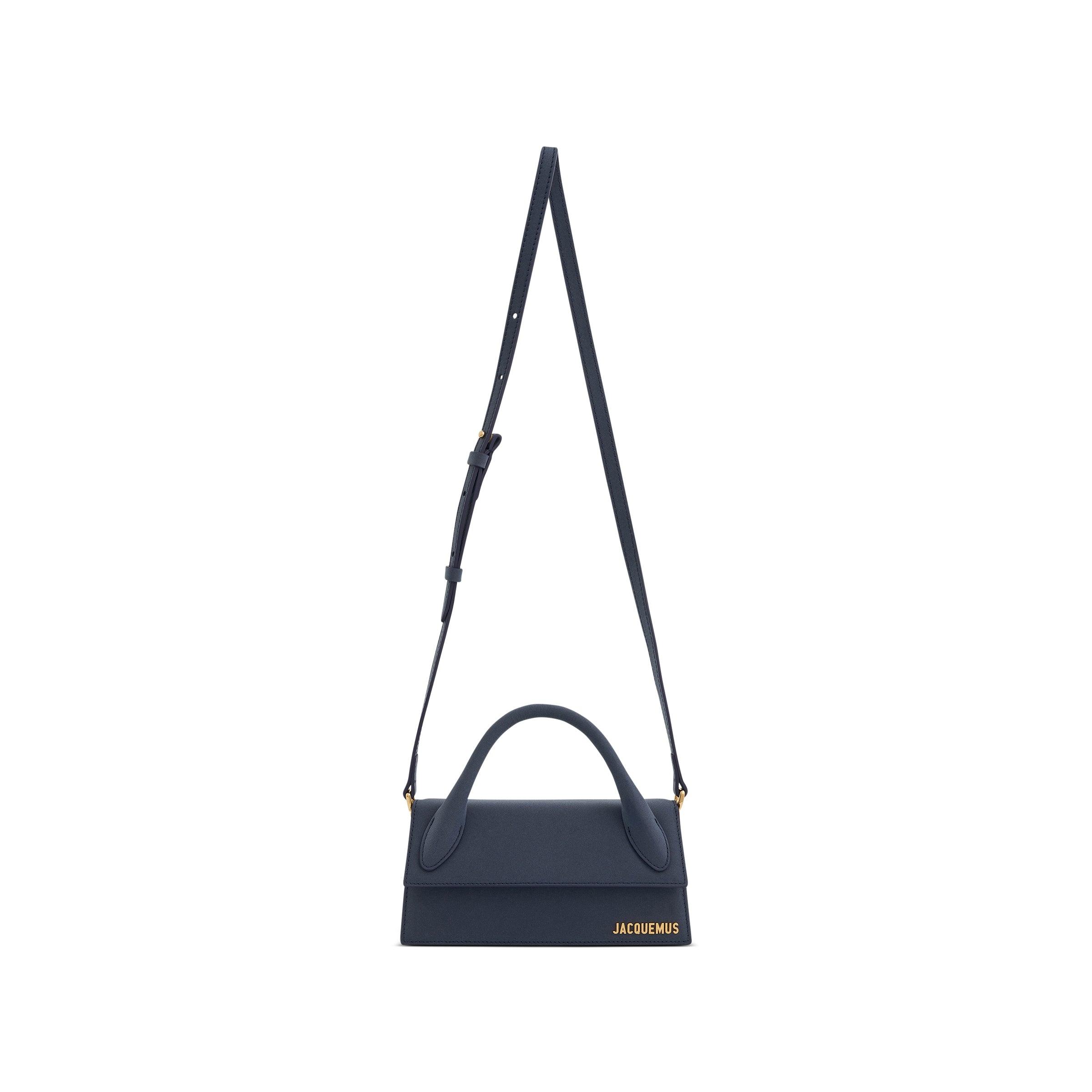 Jacquemus Le Chiquito Long Leather Bag In Dark Navy in Blue | Lyst
