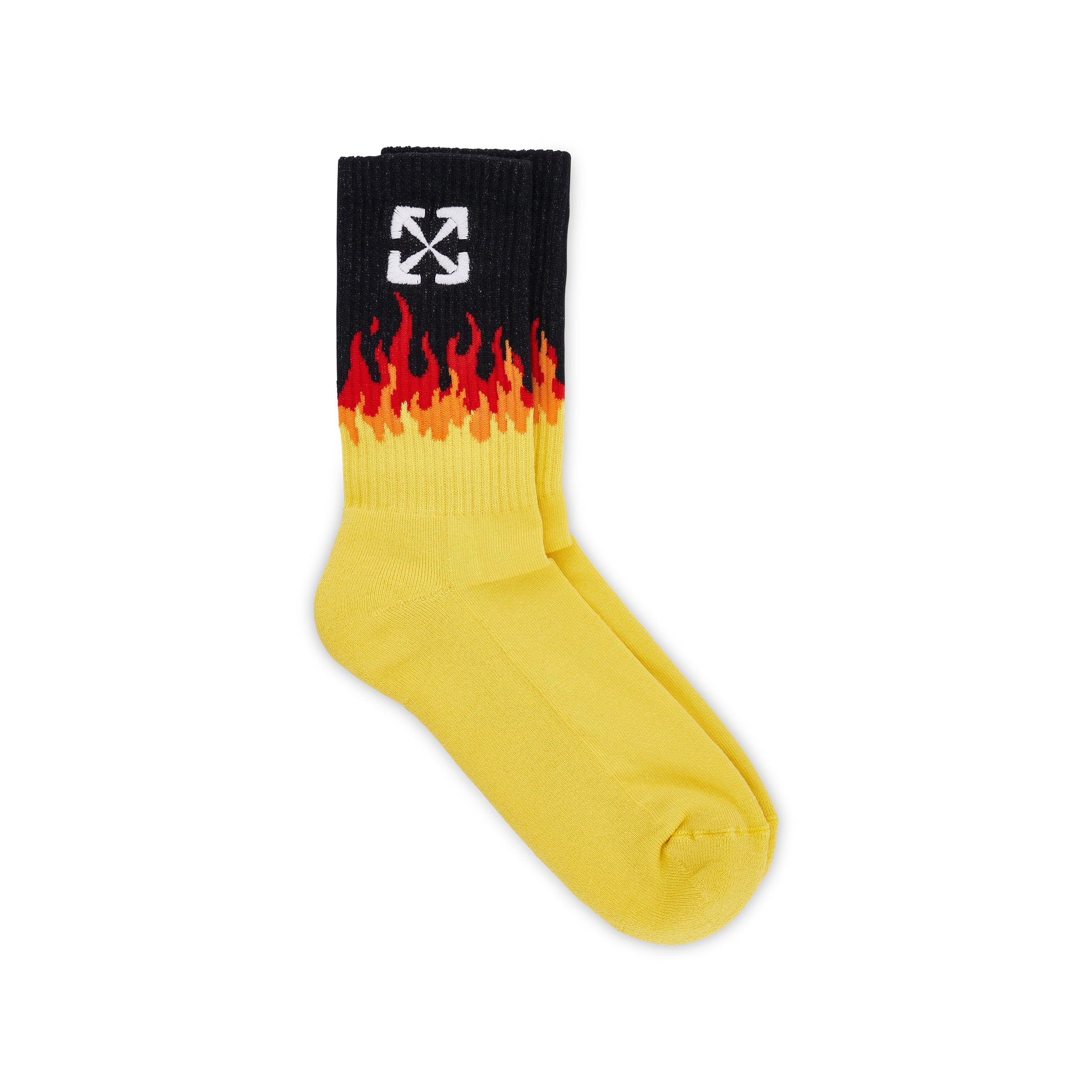 Off white socks yellow cheap