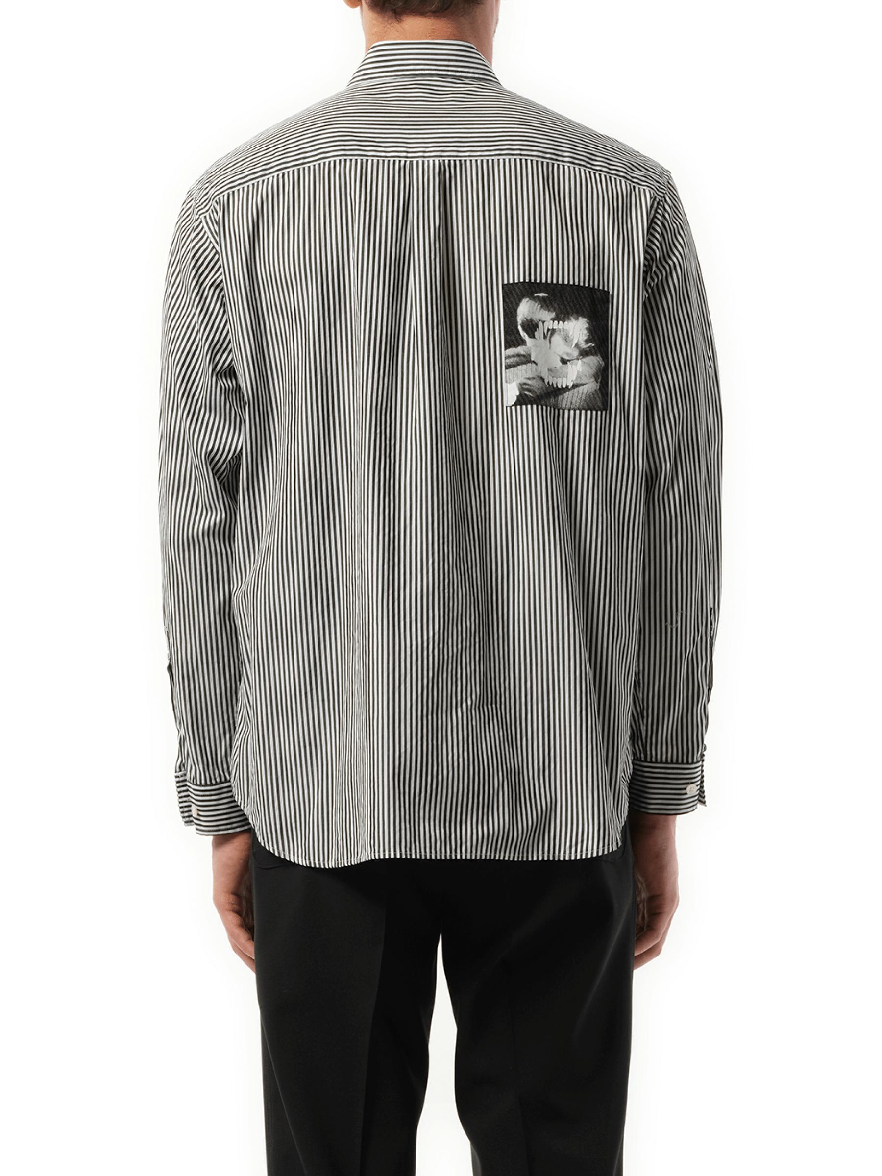 Undercover For Five Colours Stripe Shirt, Long Sleeves, 100 