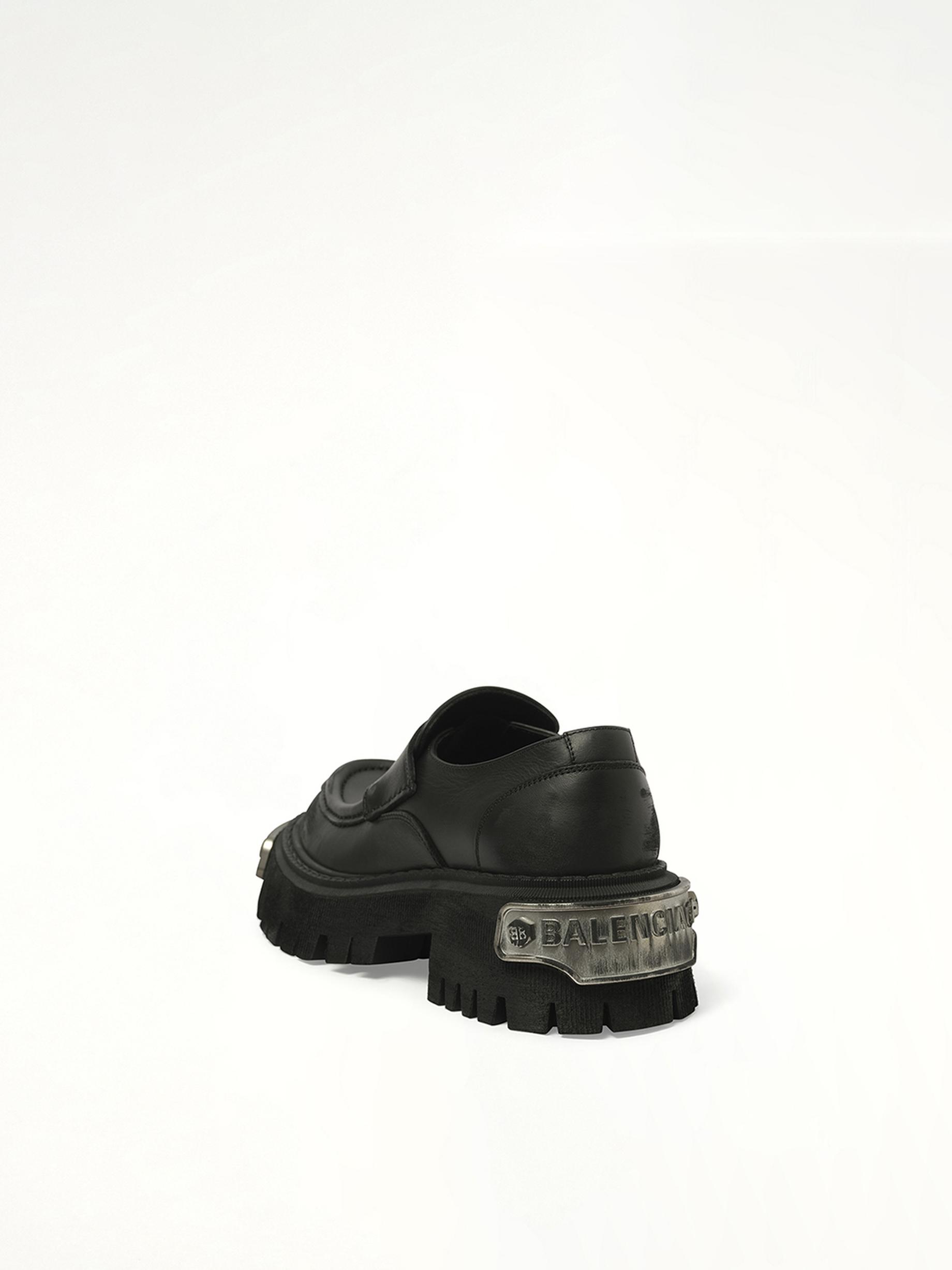 Balenciaga Tractor Loafer L20 in Black | Lyst