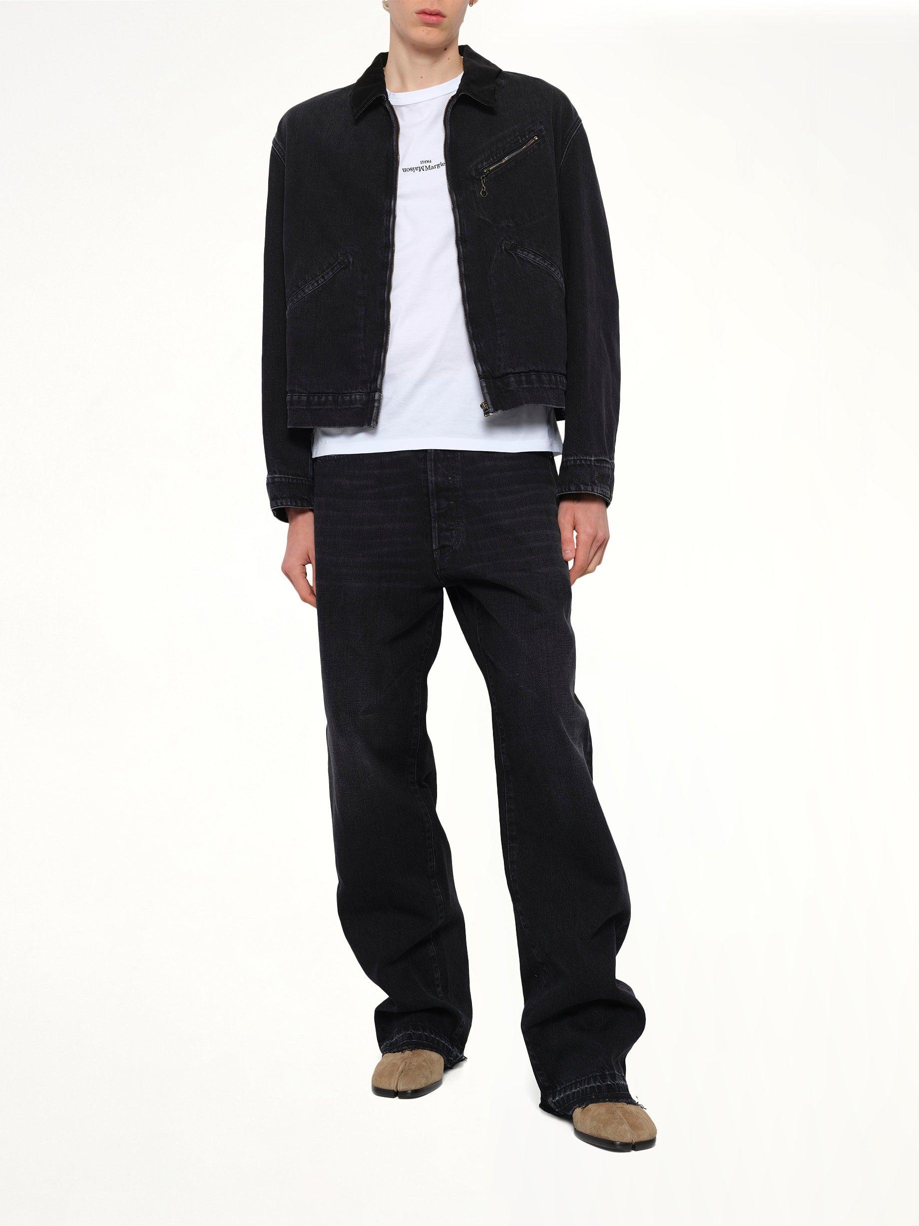 Maison Margiela 14 Oz Selvedge Denim Pants in Black for Men | Lyst