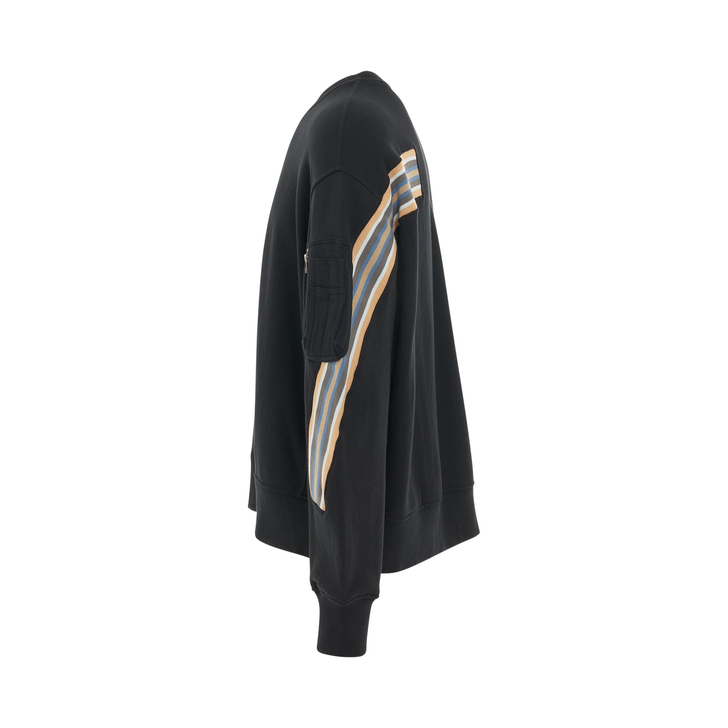 Facetasm Rib Xxl Sweatshirt In Black for Men | Lyst