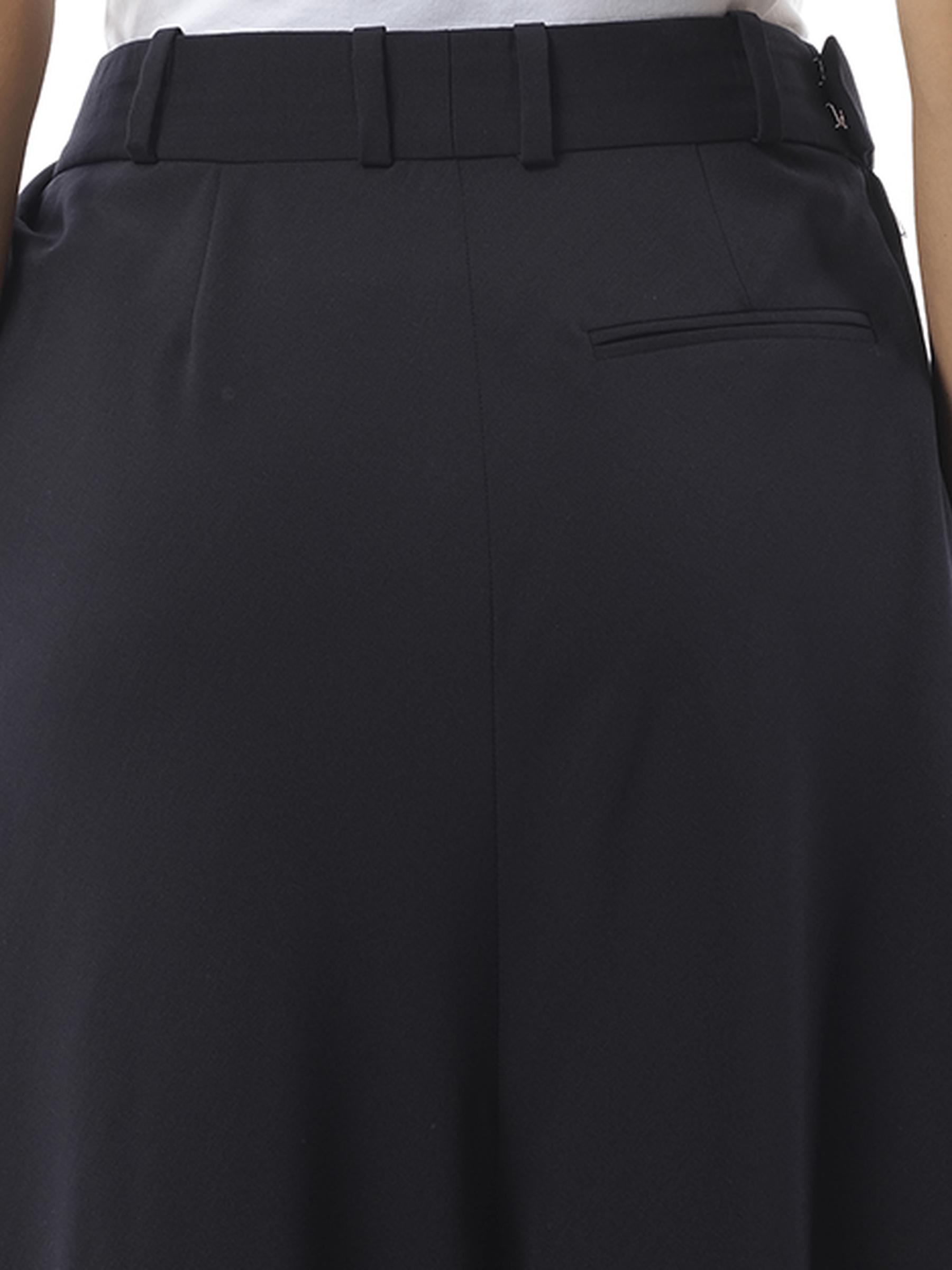 パンツ LOEWE  Cropped Draped Trouser in Dark Navy Blue LOEWE Cropped Draped Trousers | Saks Fifth Avenue