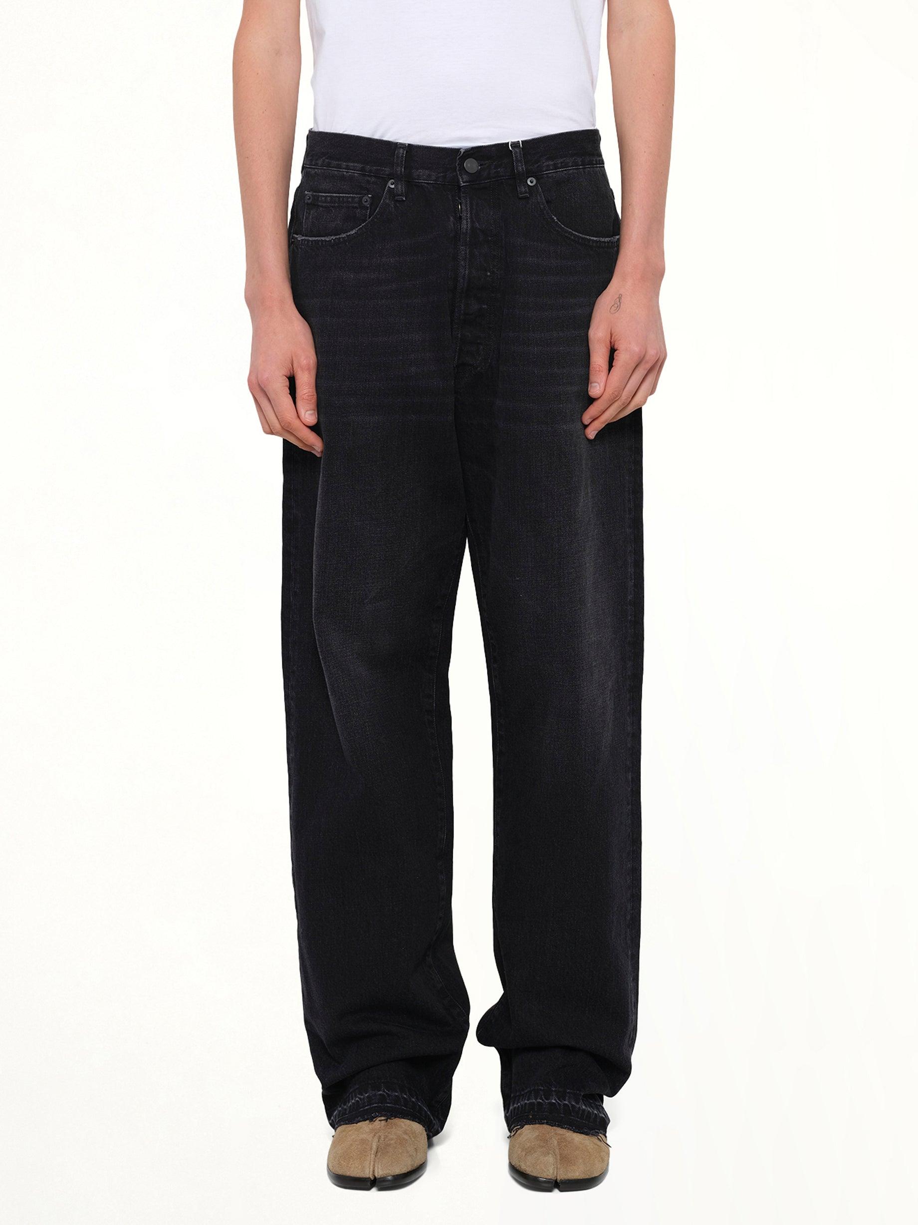 Maison Margiela 14 Oz Selvedge Denim Pants in Black for Men | Lyst