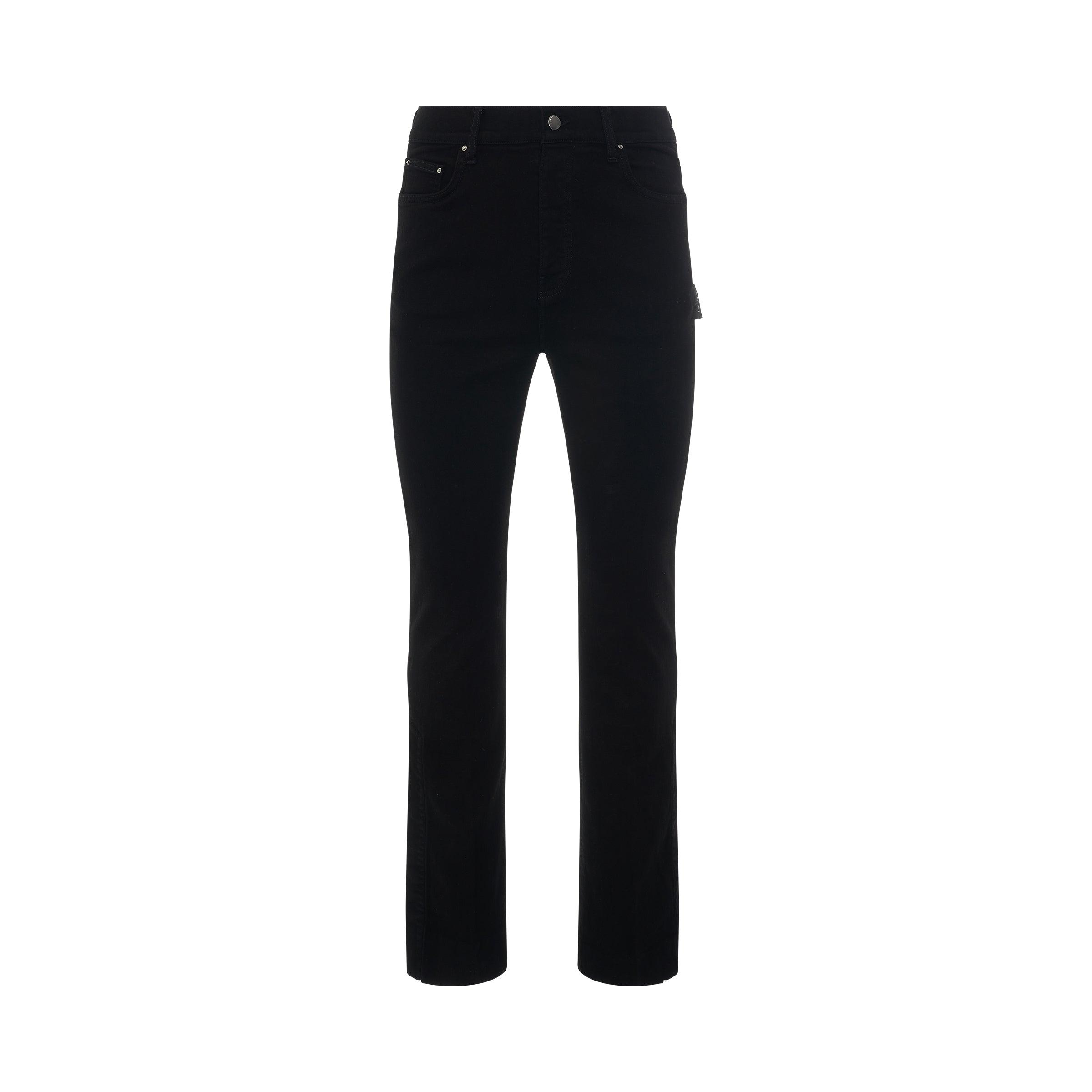Amiri Stacked Flare Jeans In Black for Men | Lyst