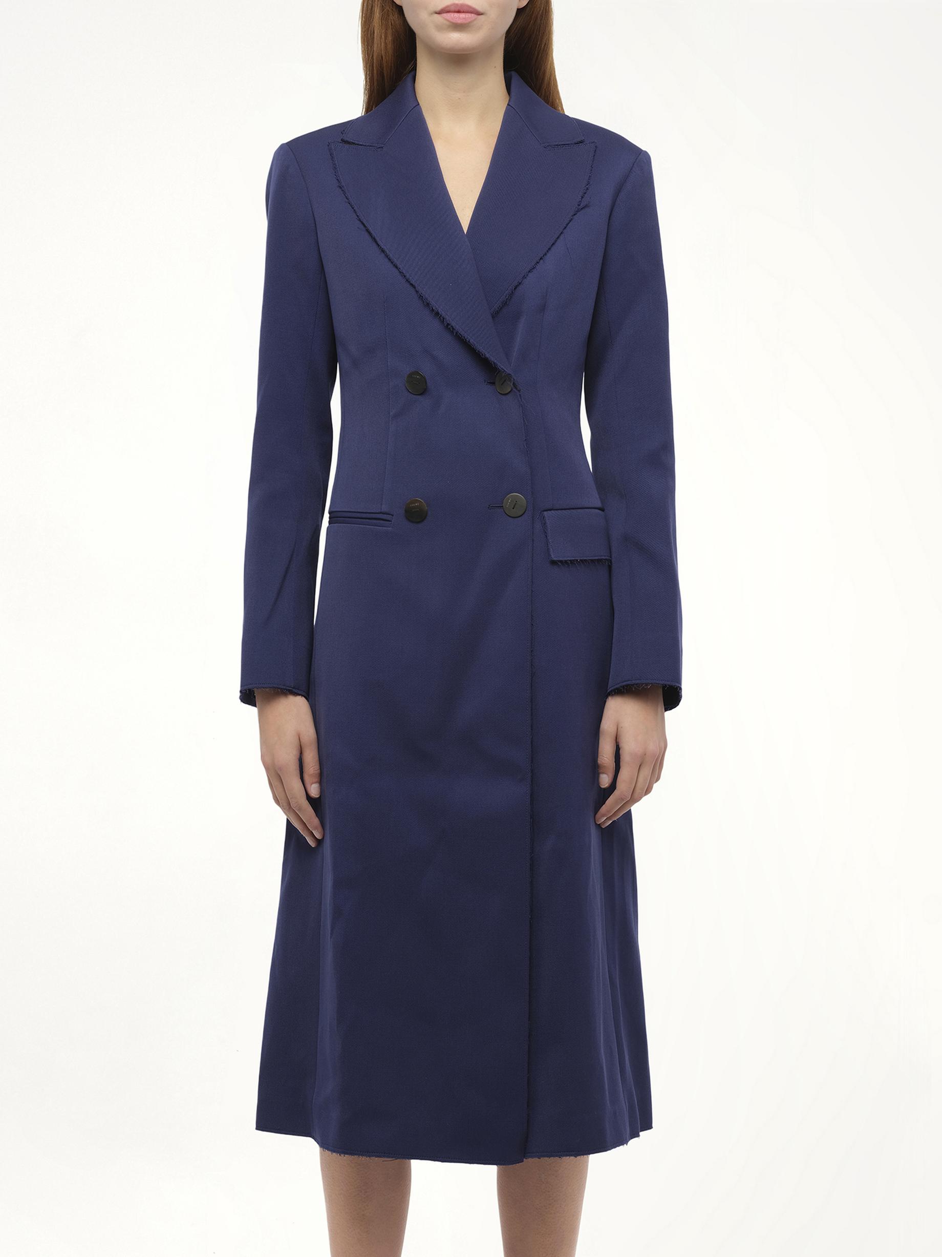 コート LOEWE Midnight Blue Wool Coat Loewe Coats for Men | Online Sale up to 70% off | Lyst