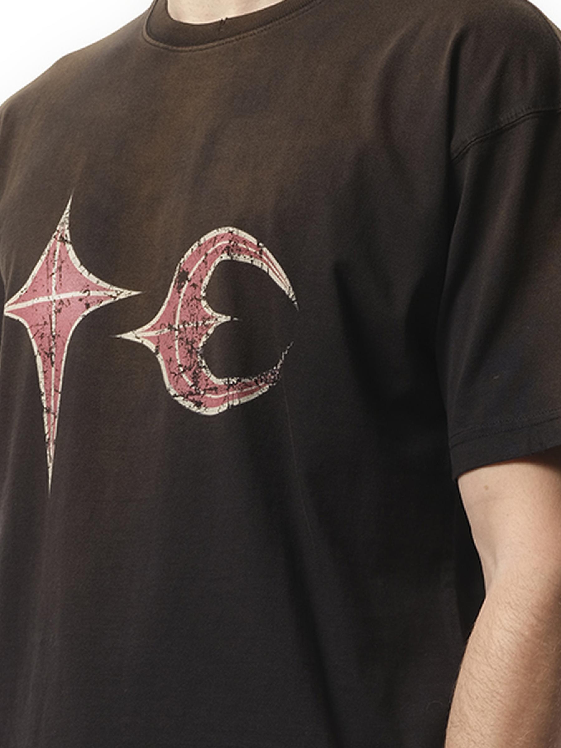 THUG CLUB Survivor Rock T-Shirt, 100% Cotton in Black for