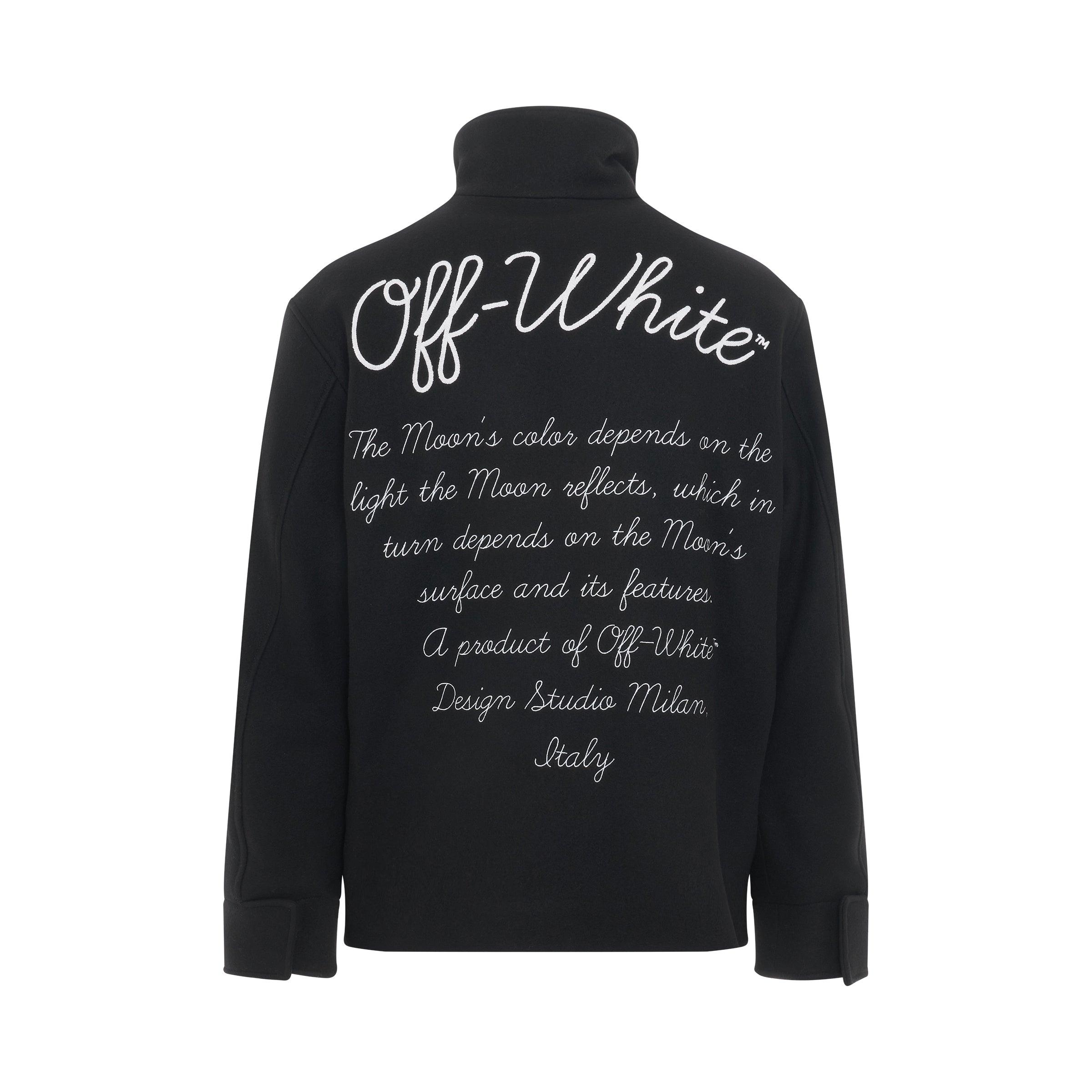 OFF-WHITE C/O VIRGIL ABLOH - Hold The Moon Varsity Jacket