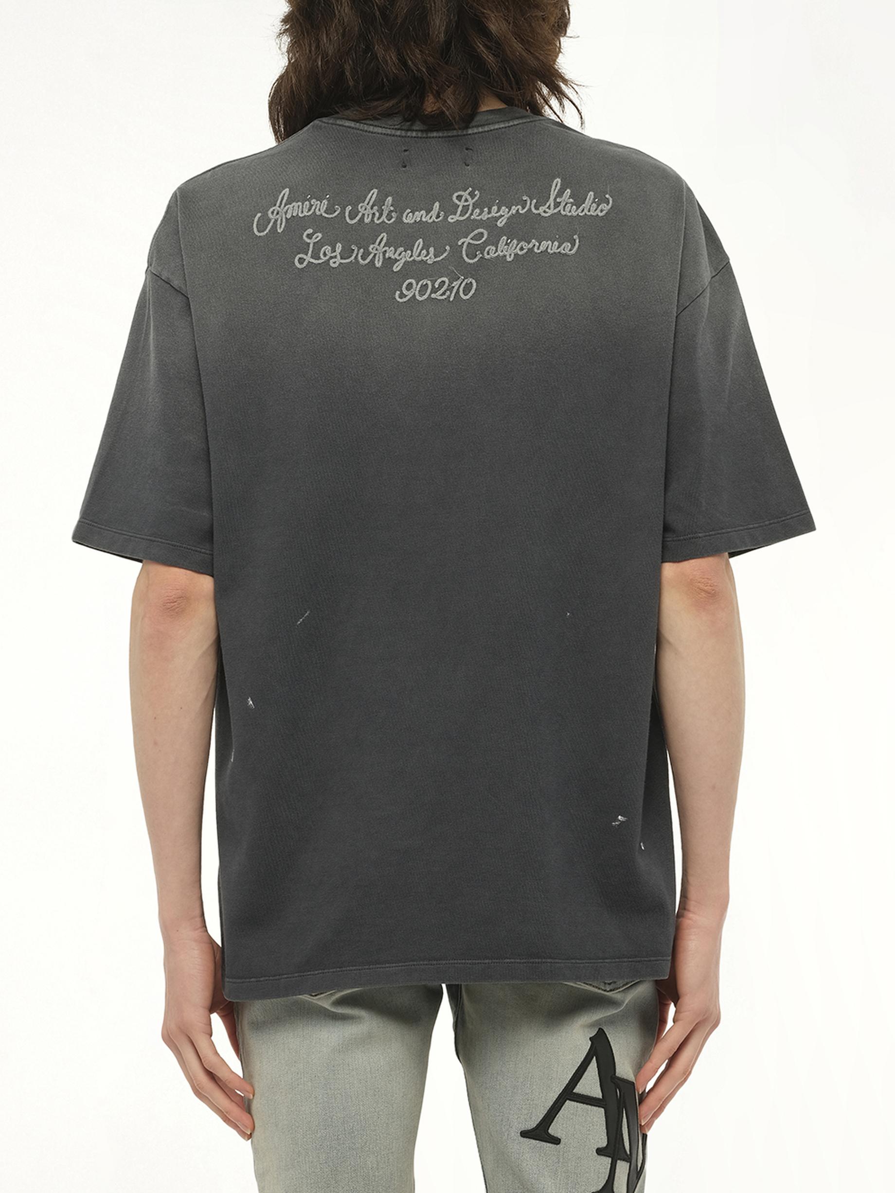 Amiri Design Studio T-Shirt, 100% Cotton, Size: Medium in