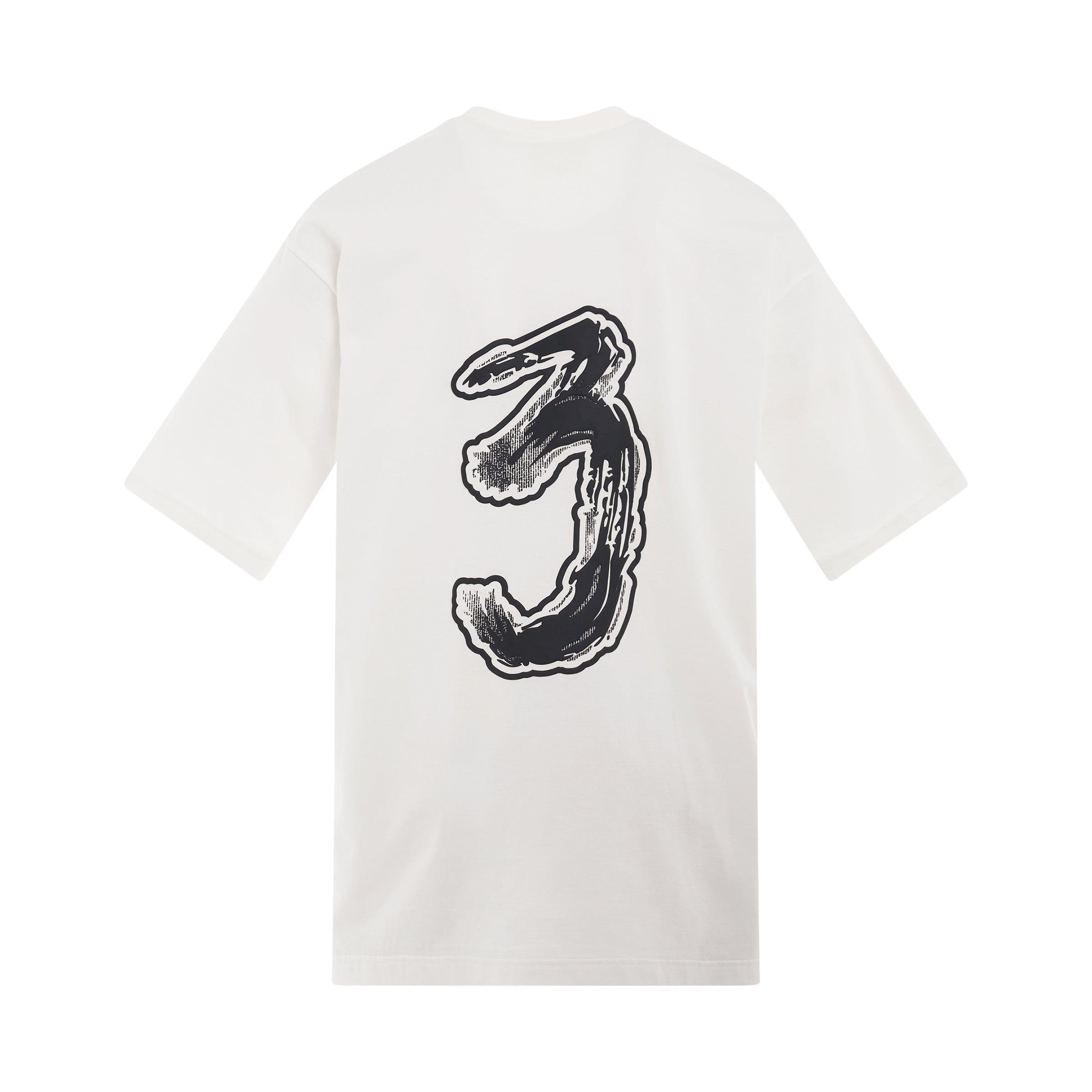 T-shirts Y-3 Graphic Logo T-Shirt Off White