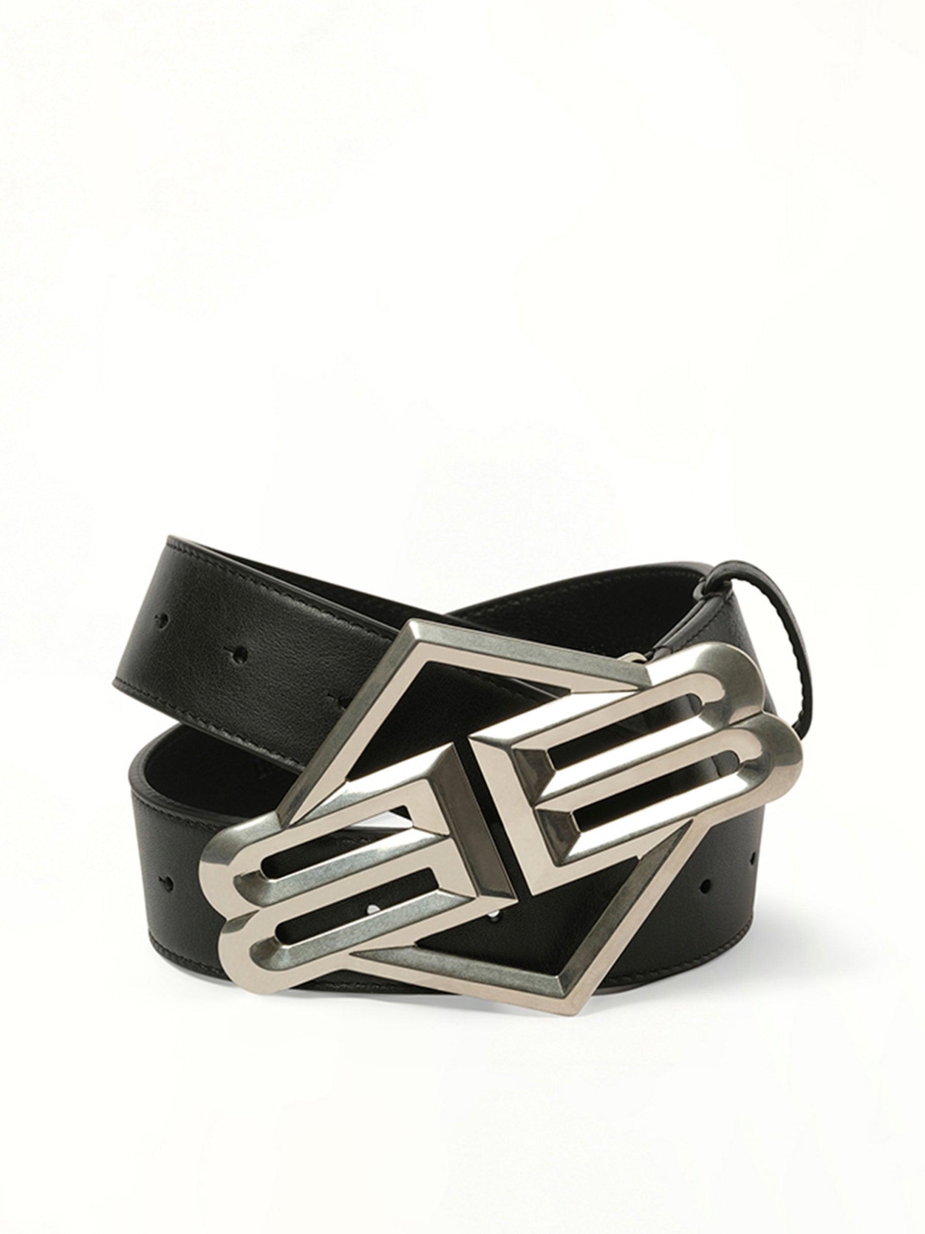 Balenciaga Carpool Belt 35, 100% Leather in Black for Men | Lyst