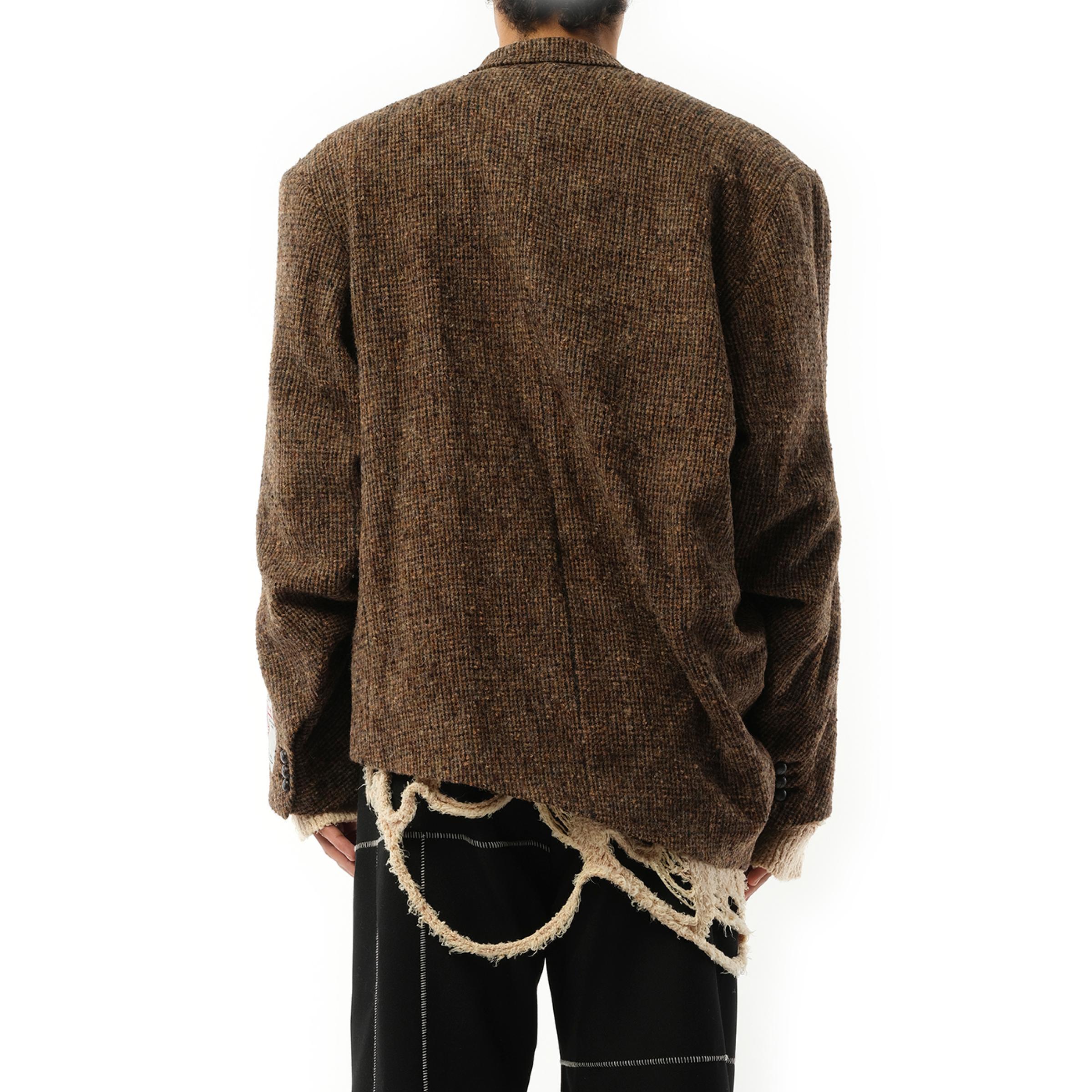 Doublet Zombie Silhouette Tailored Jacket, , 100% Wool, Size Doublet Zombie Silhouette Tailored Jacket, , 100% Wool, Size