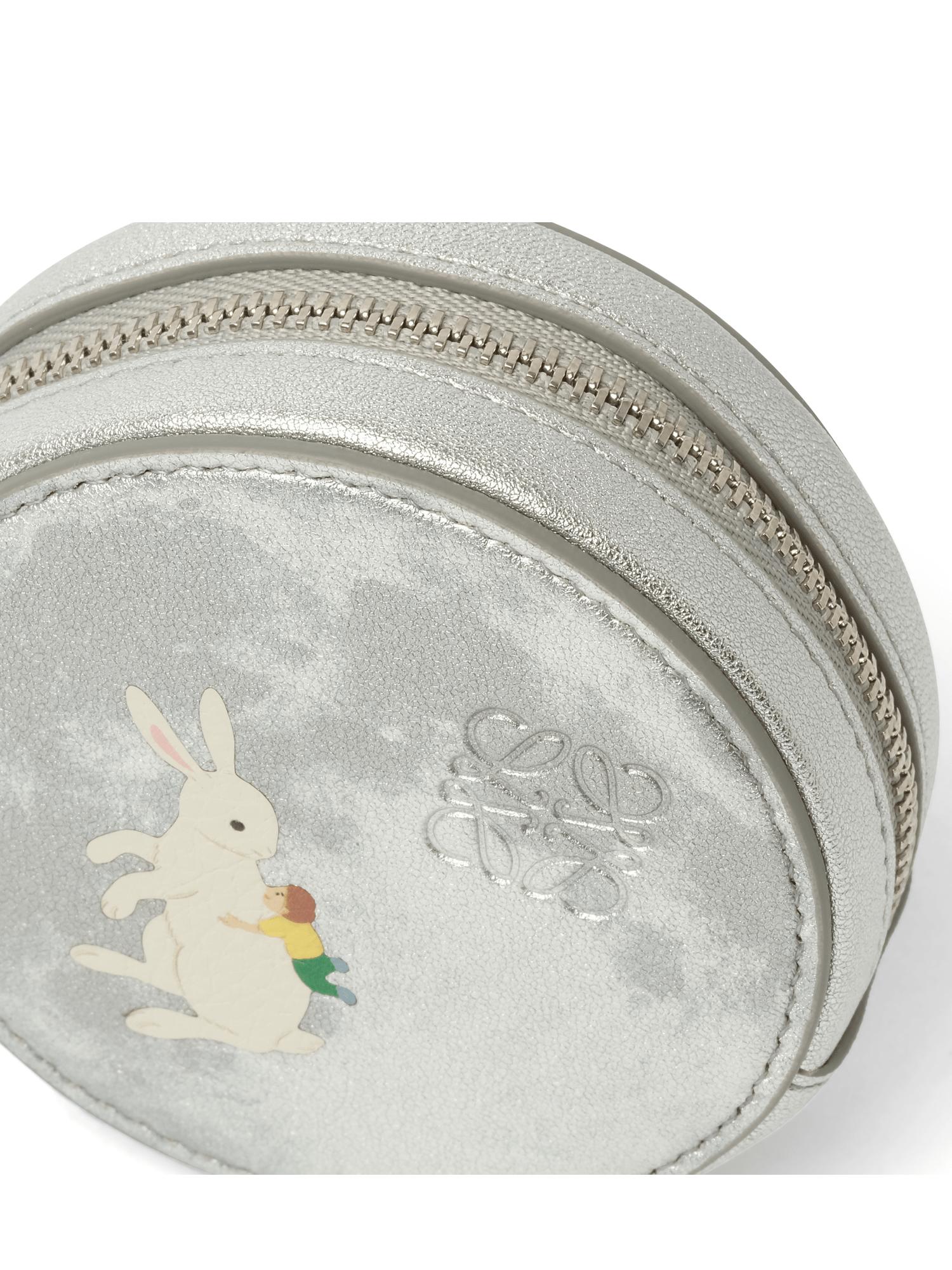 【LOEWE】 BUNNIES COOKIE COINCASE Loewe Bunnies Cookie Coincase, 100% Nappa in Gray | Lyst