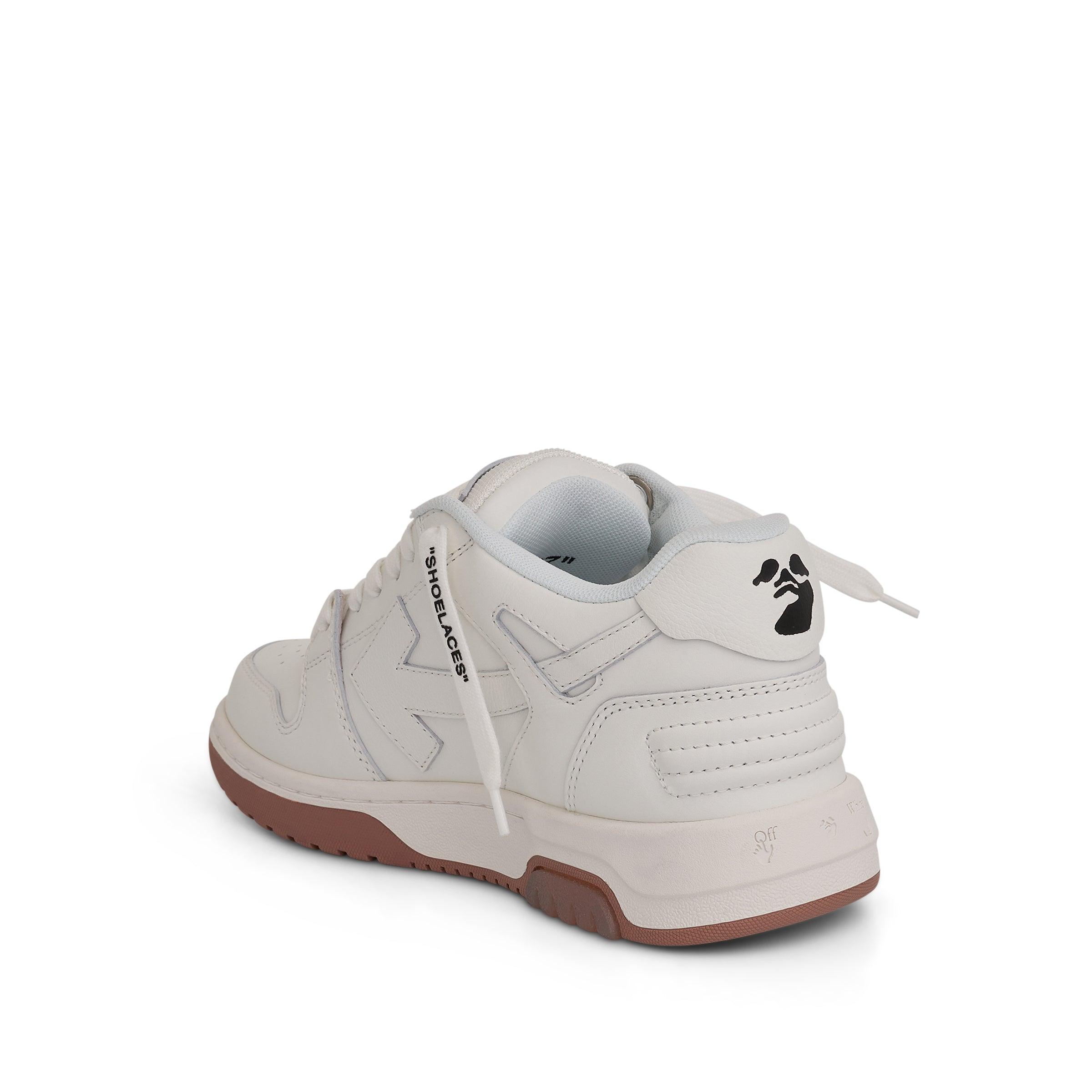 Off-White c/o Virgil Abloh Out Of Office "for Walking" Sneaker In White/ camel | Lyst