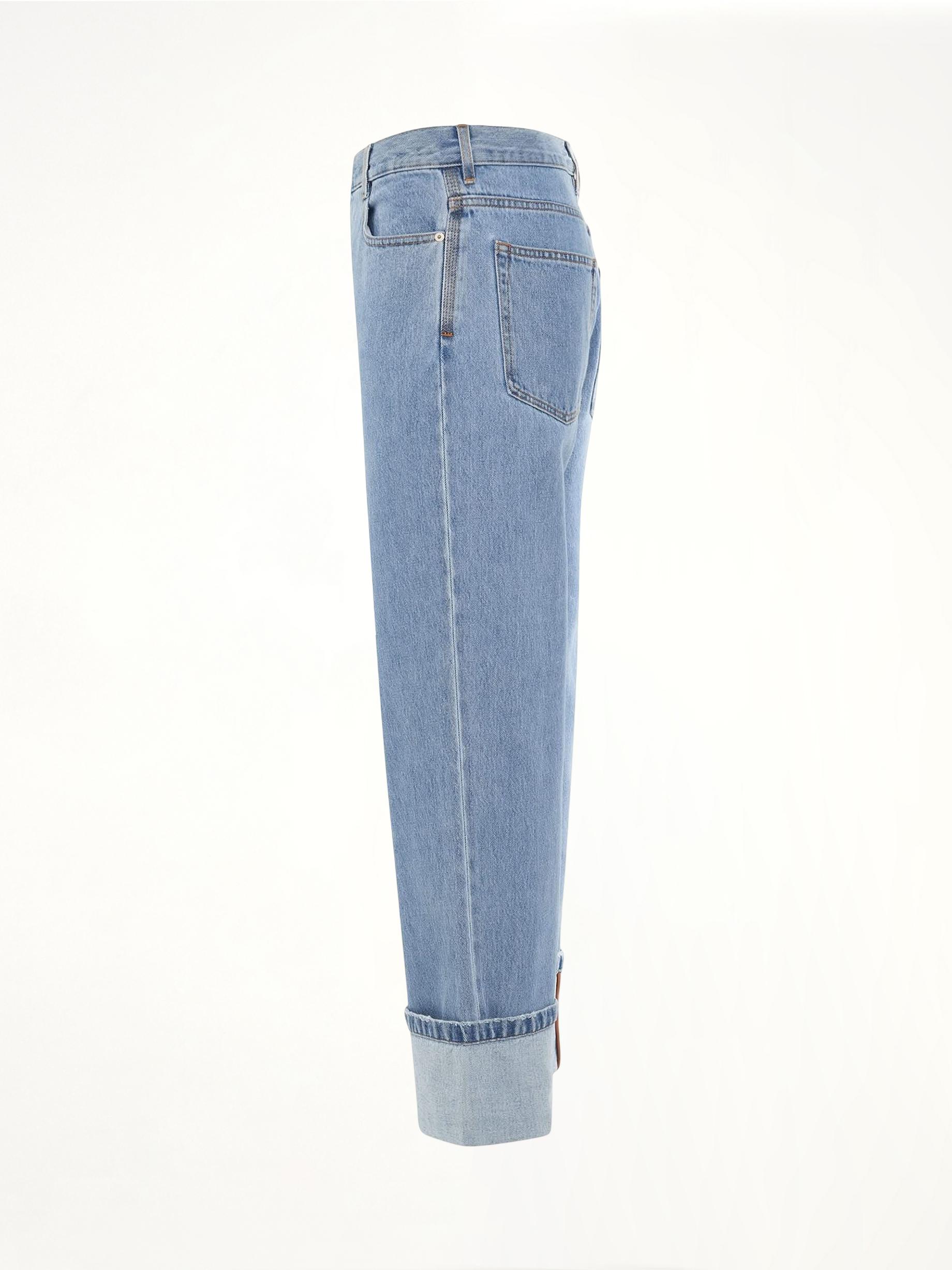 Loewe Fisherman Turn Up Jeans in Blue for Men | Lyst
