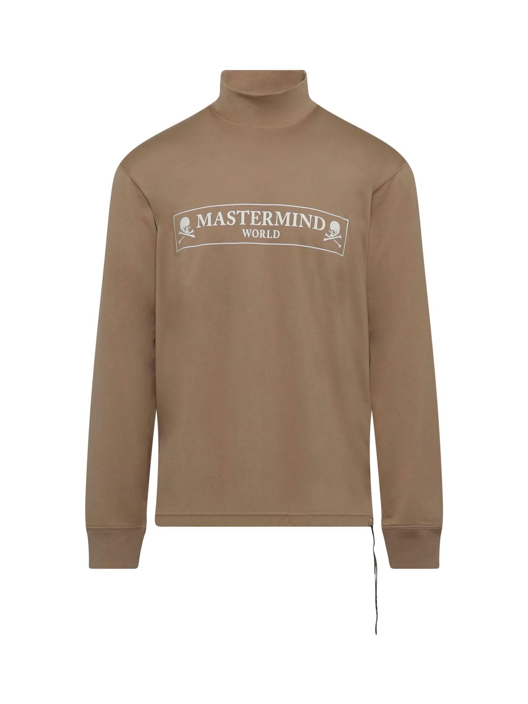 Boxed マスターマインド Tシャツ 100%コットン Logo Hi Neck Long 