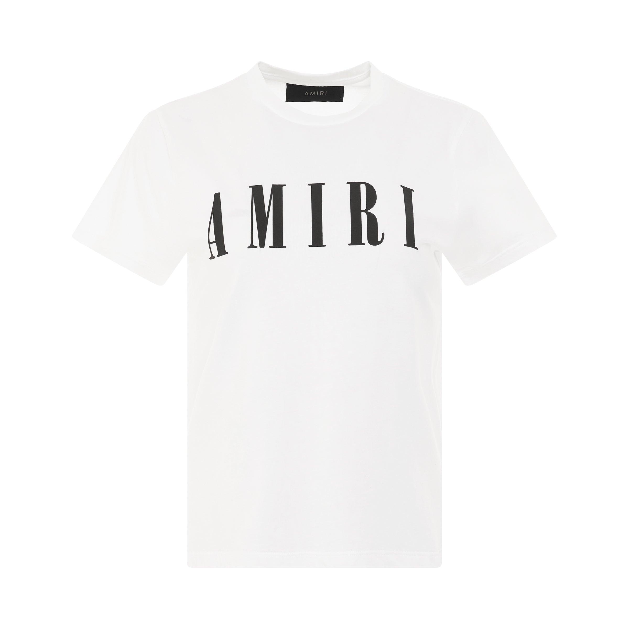 Amiri Core Logo Cotton T-shirt In White | Lyst