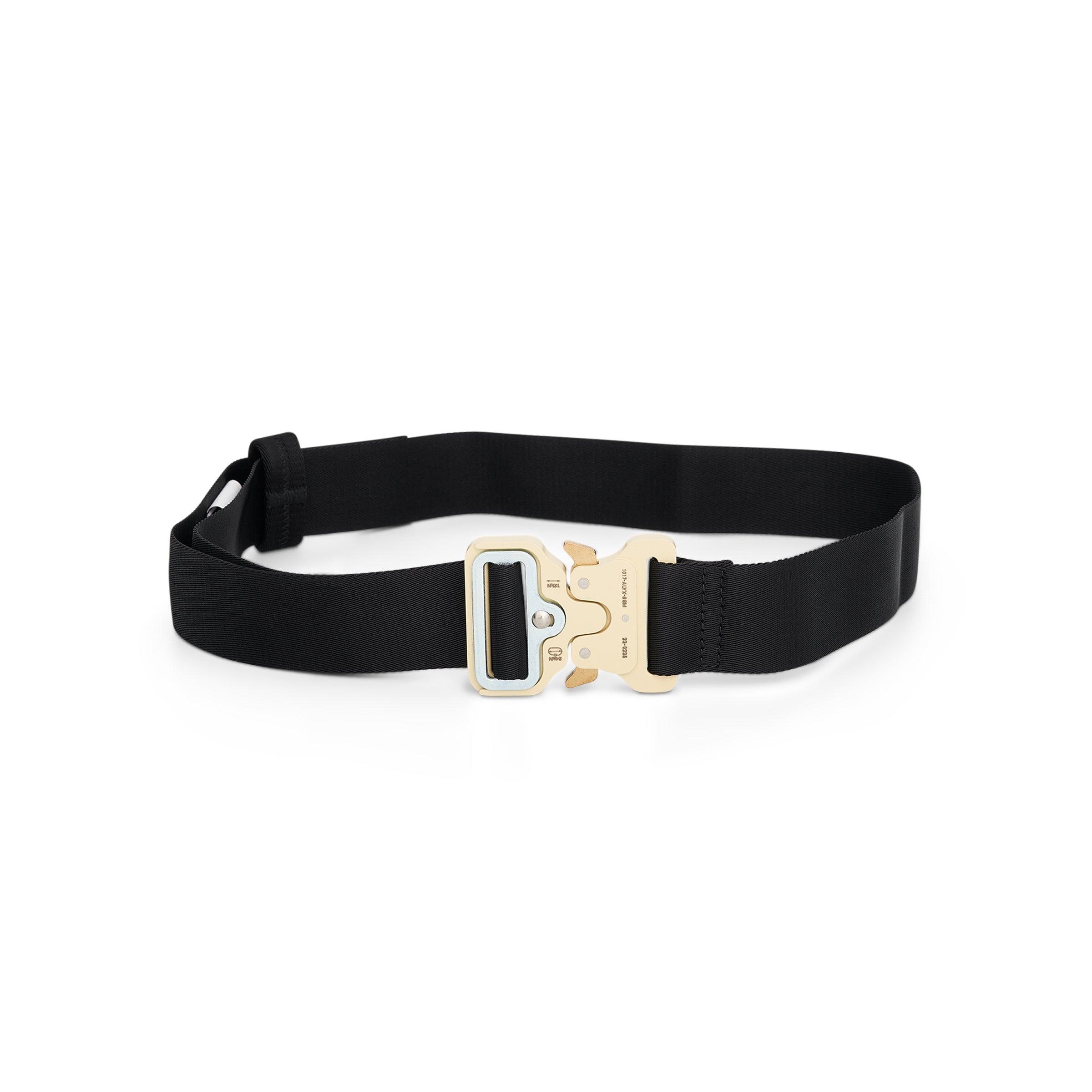 1017 ALYX 9SM Classic Rollercoaster Buckle Belt In Tan black for