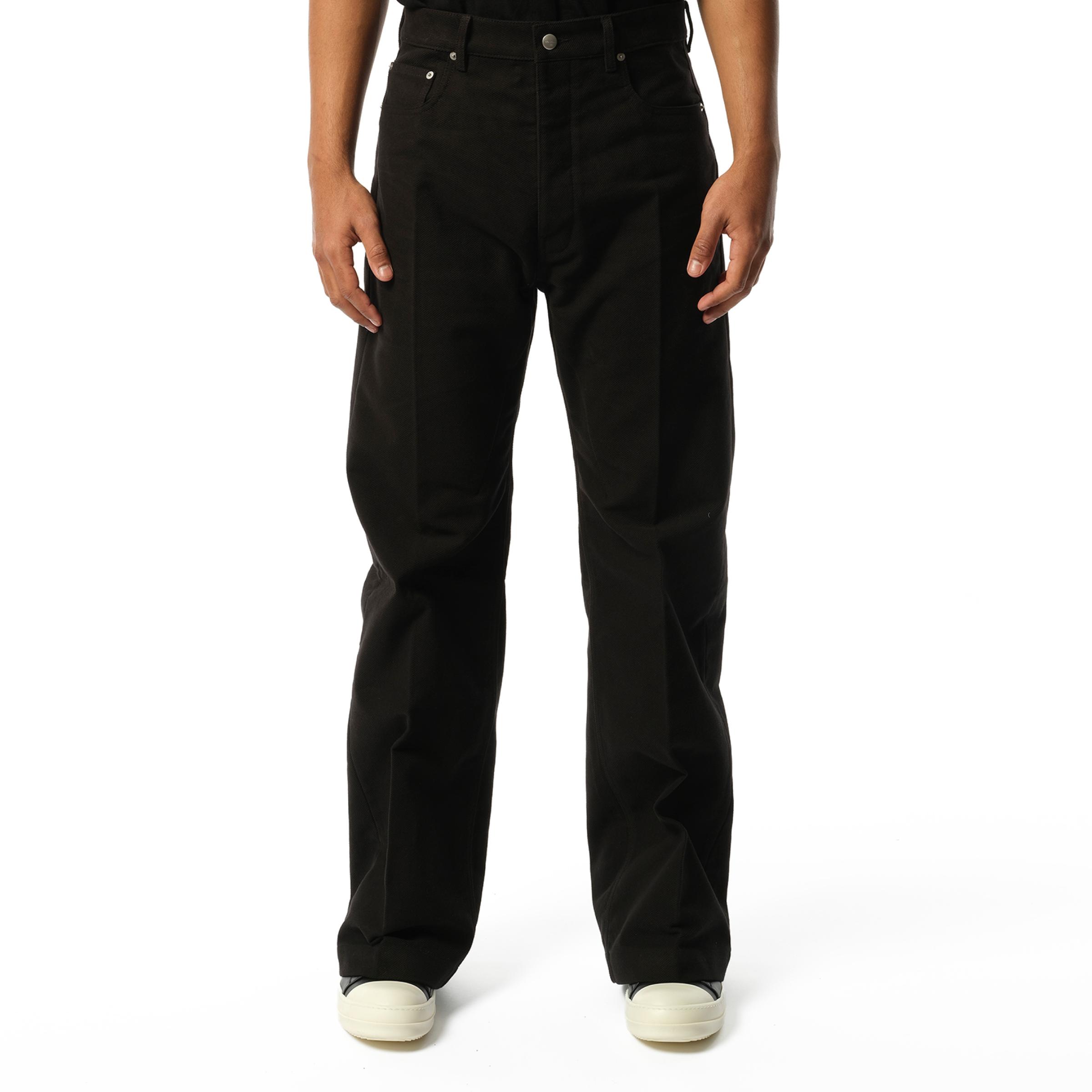 Rick Owens Geth Jeans, , 100% Cotton in Black for Men | Lyst