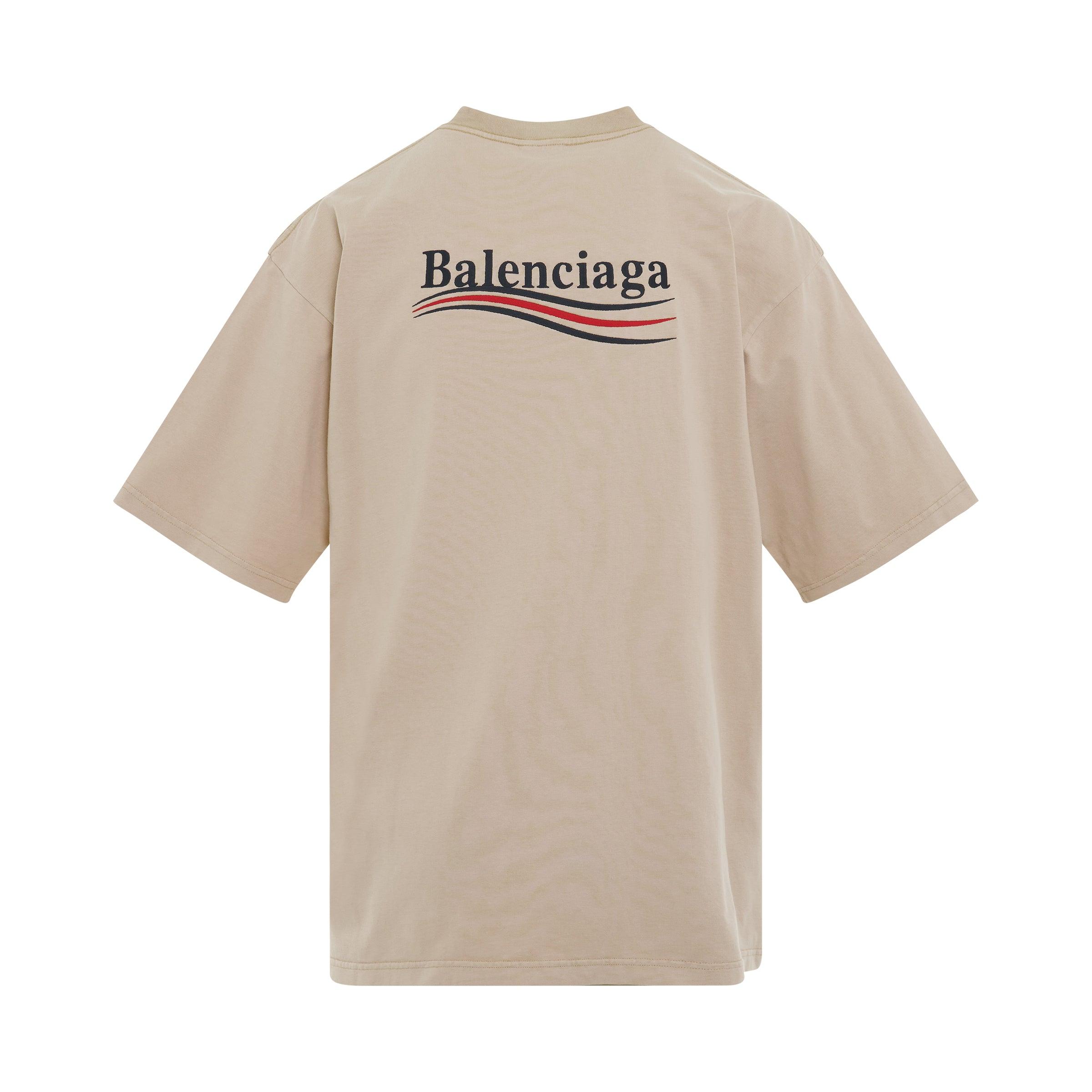 T shirt balenciaga outlet beige