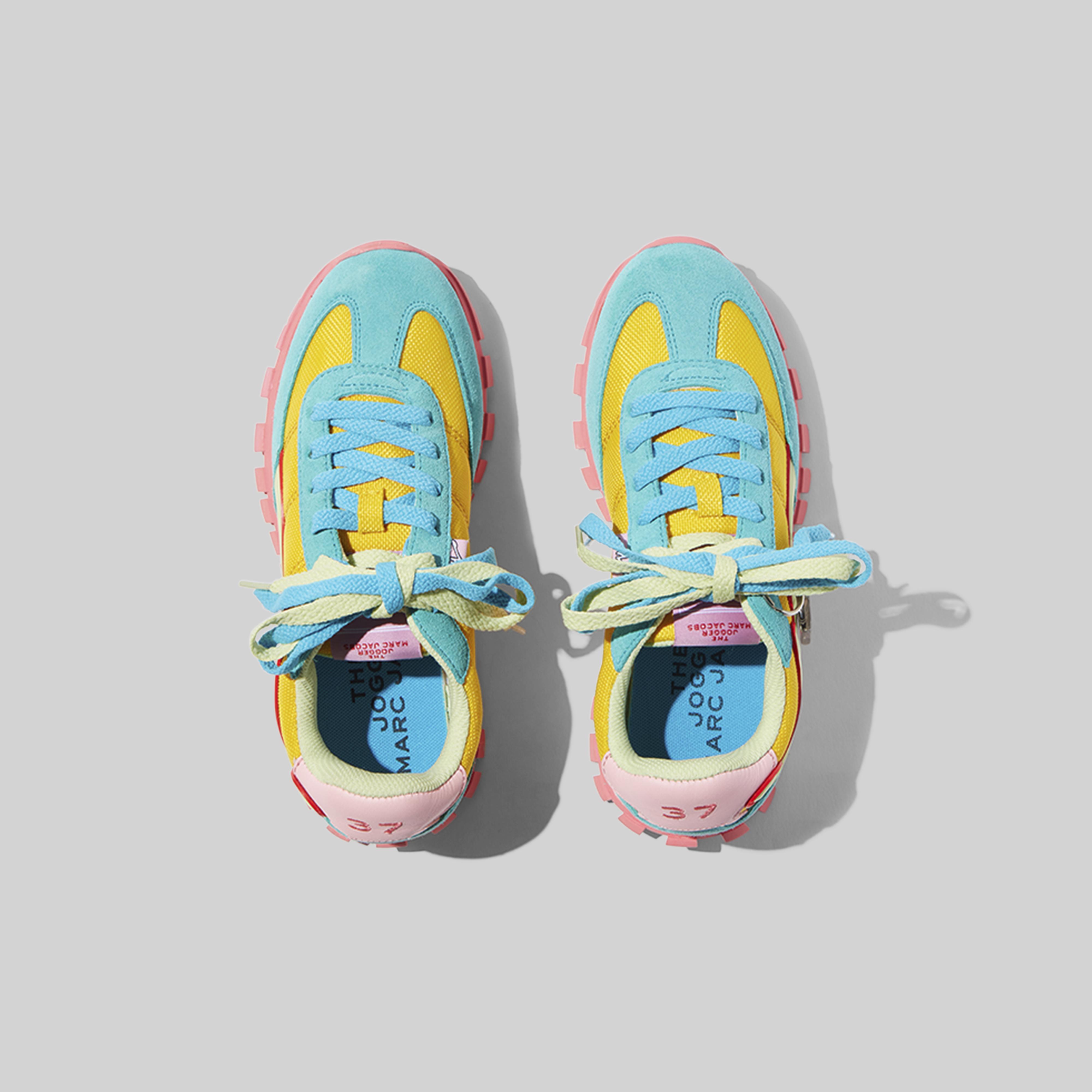 marc jacobs the jogger colorblock sneakers